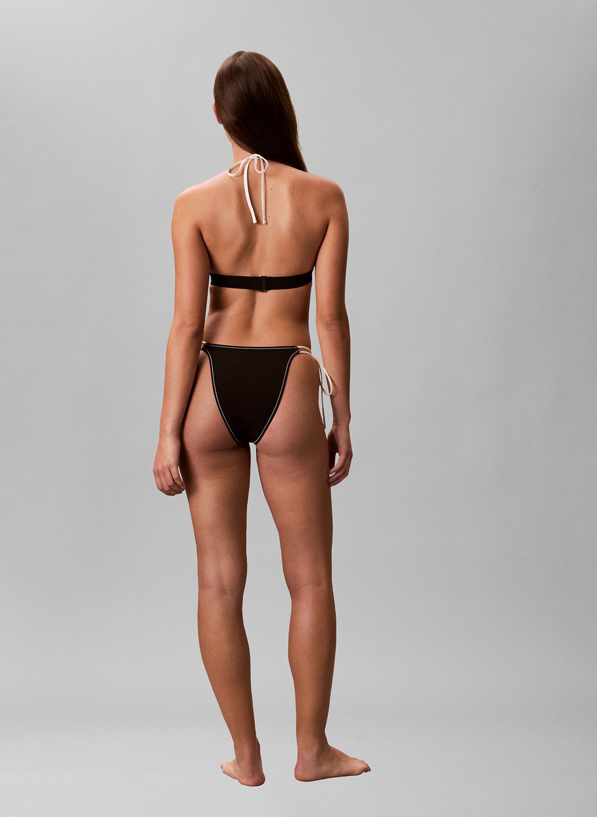 Bikinitop van gerecyclede gemengde vezels CALVIN KLEIN UNDERWEAR Zwart