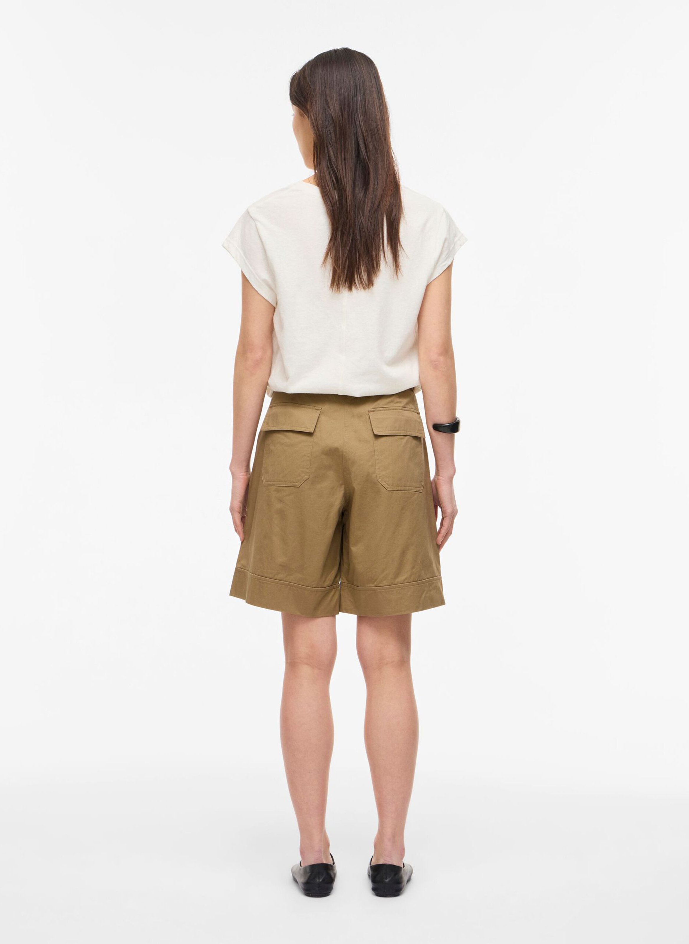 Baumwollshorts ROUGE EDIT Braun