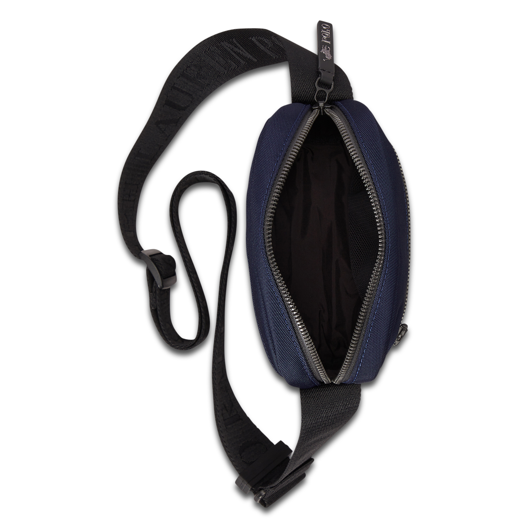 Bandoulière zippée unie POLO RALPH LAUREN Bleu