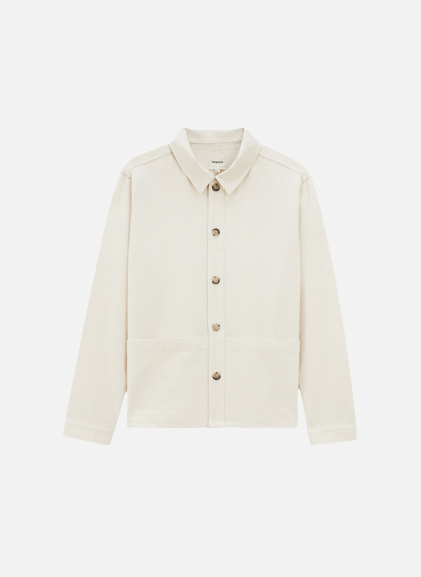 Painter overshirt in ecru color Noyoco Red