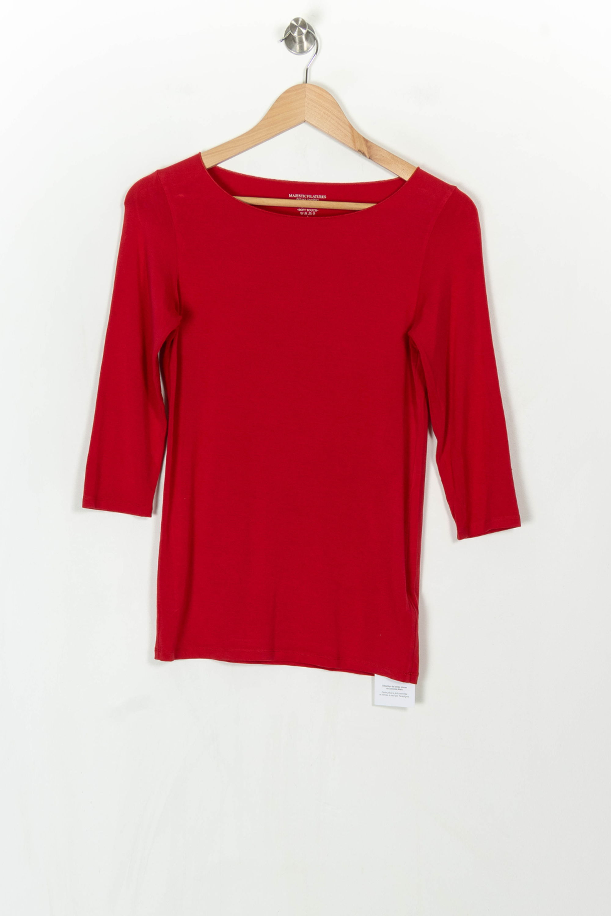 T-shirt MAJESTIC FILATURES - SECONDE MAIN Red