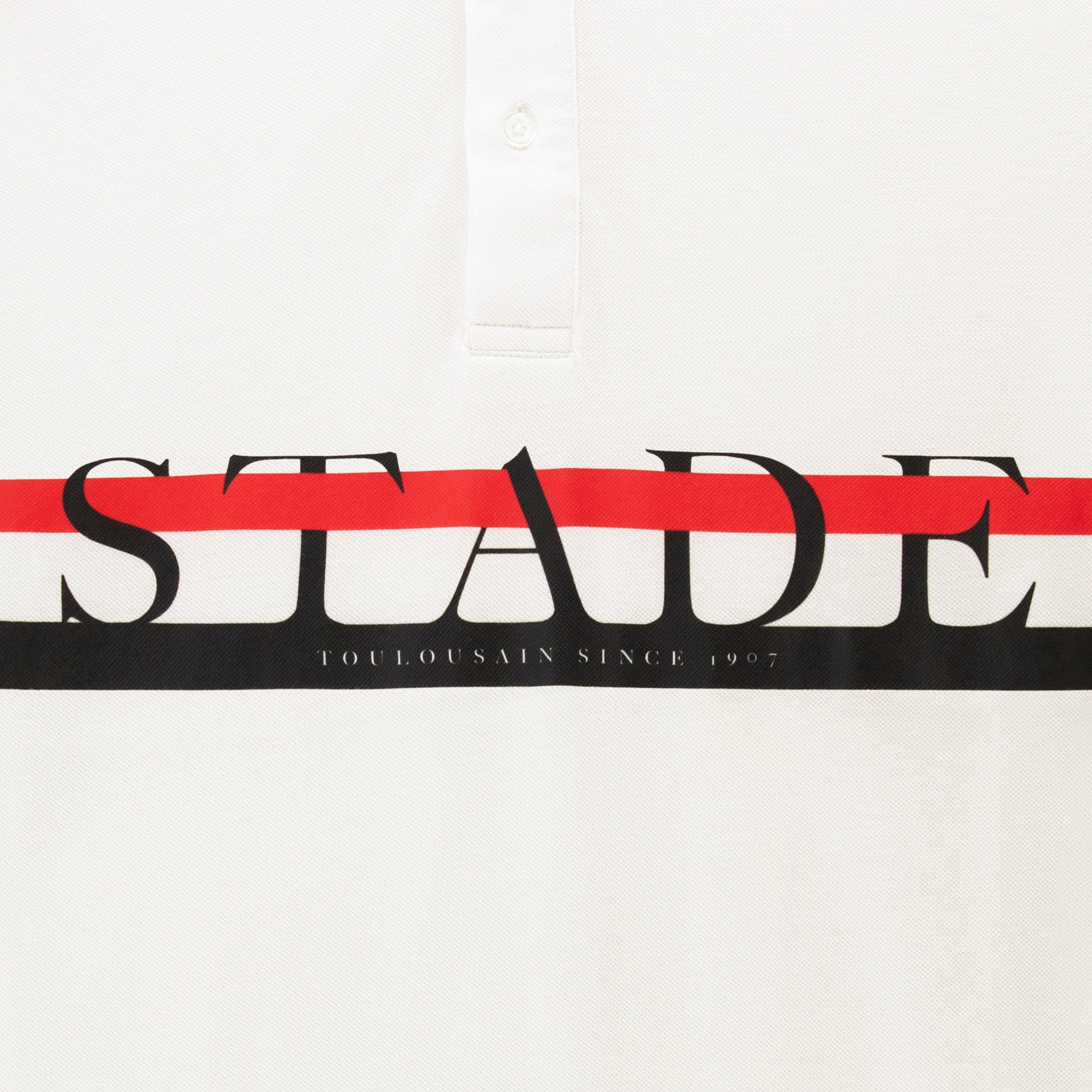 Short-sleeved cotton polo shirt SERGE BLANCO White