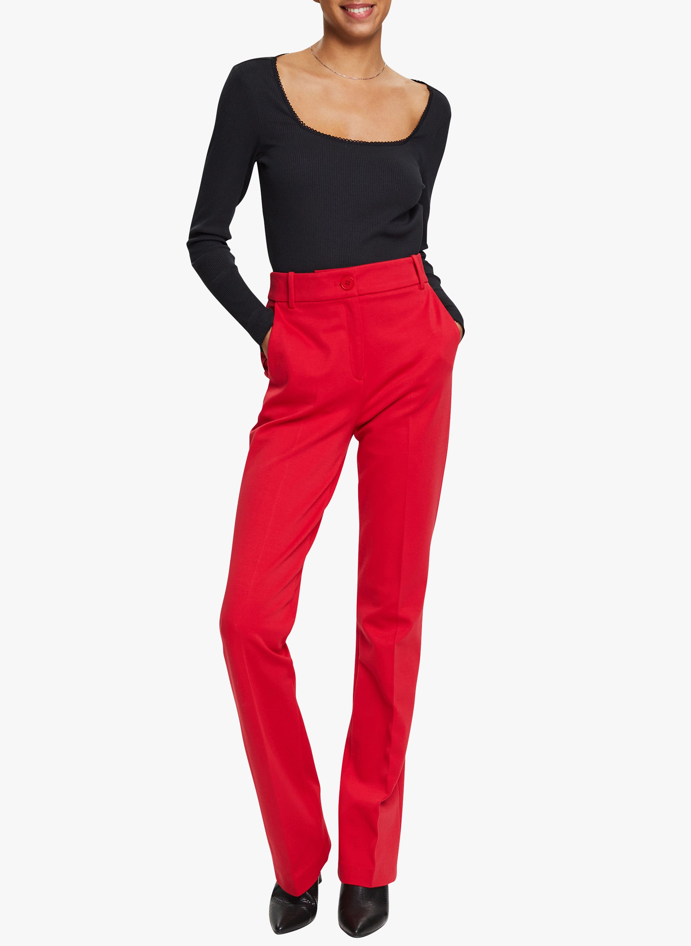 Fashion Short Trousers Hot Pants The Kooples Hot Pants red casual look 