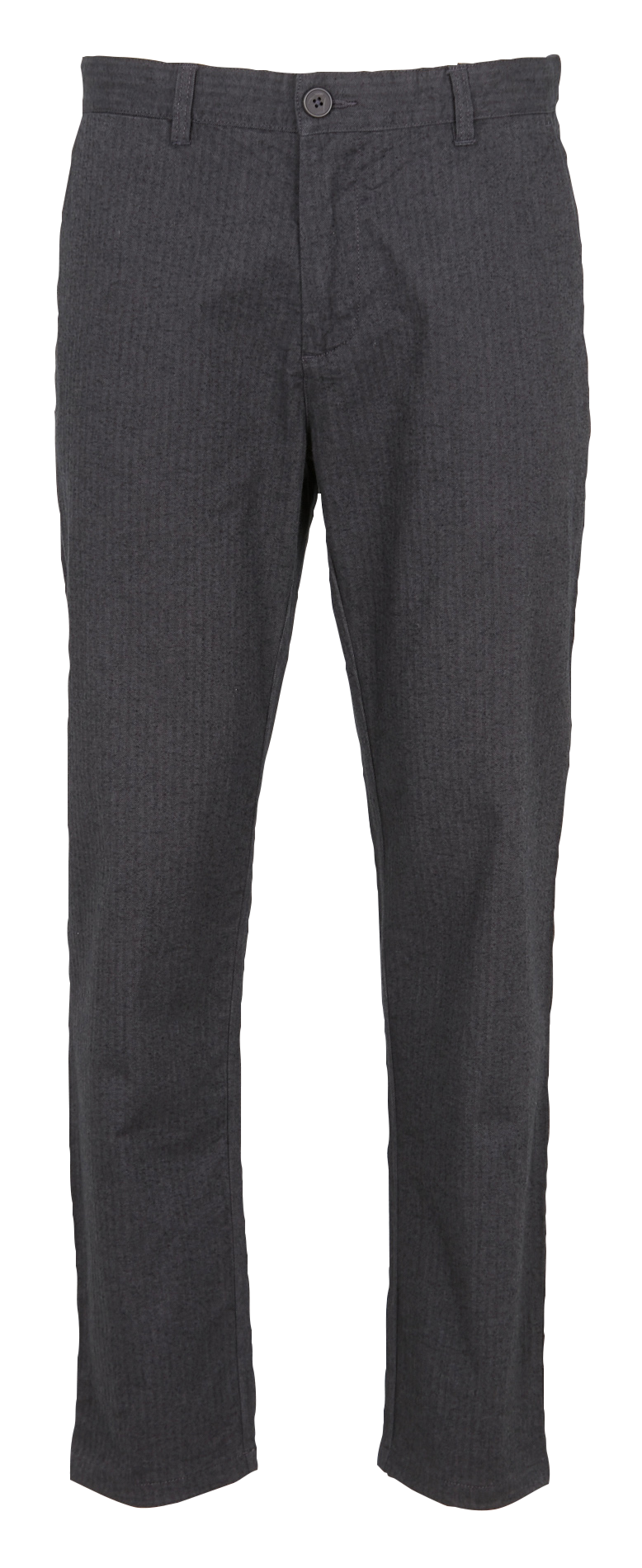 Pantalon droit en coton biologique mélangé KNOWLEDGE COTTON APPAREL Gris