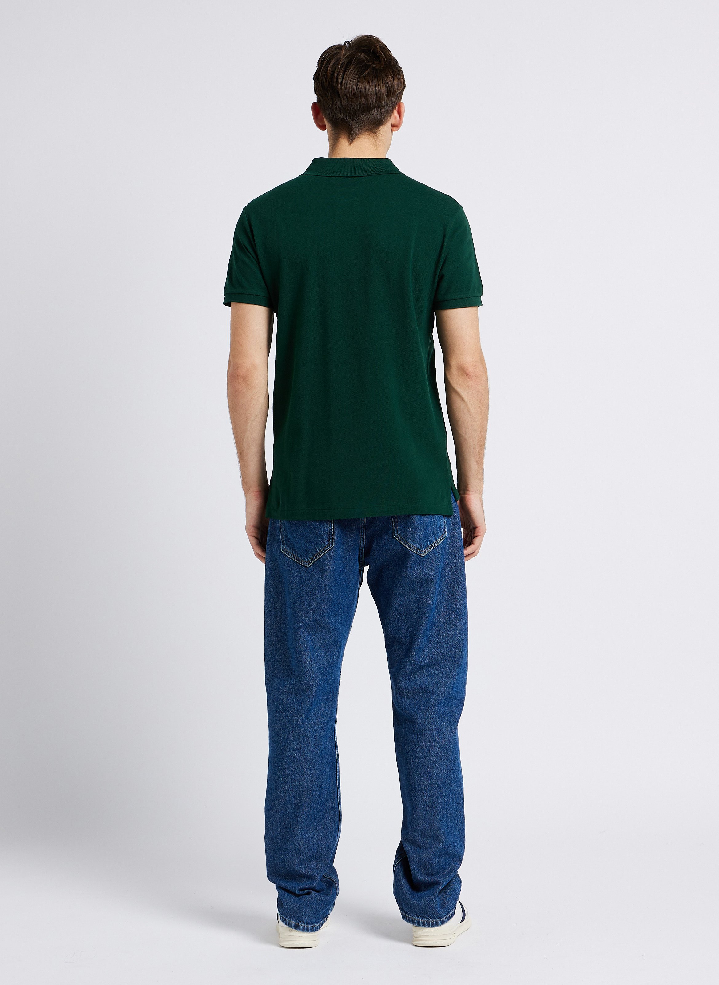 Polo slim-fit en coton piqué POLO RALPH LAUREN Vert