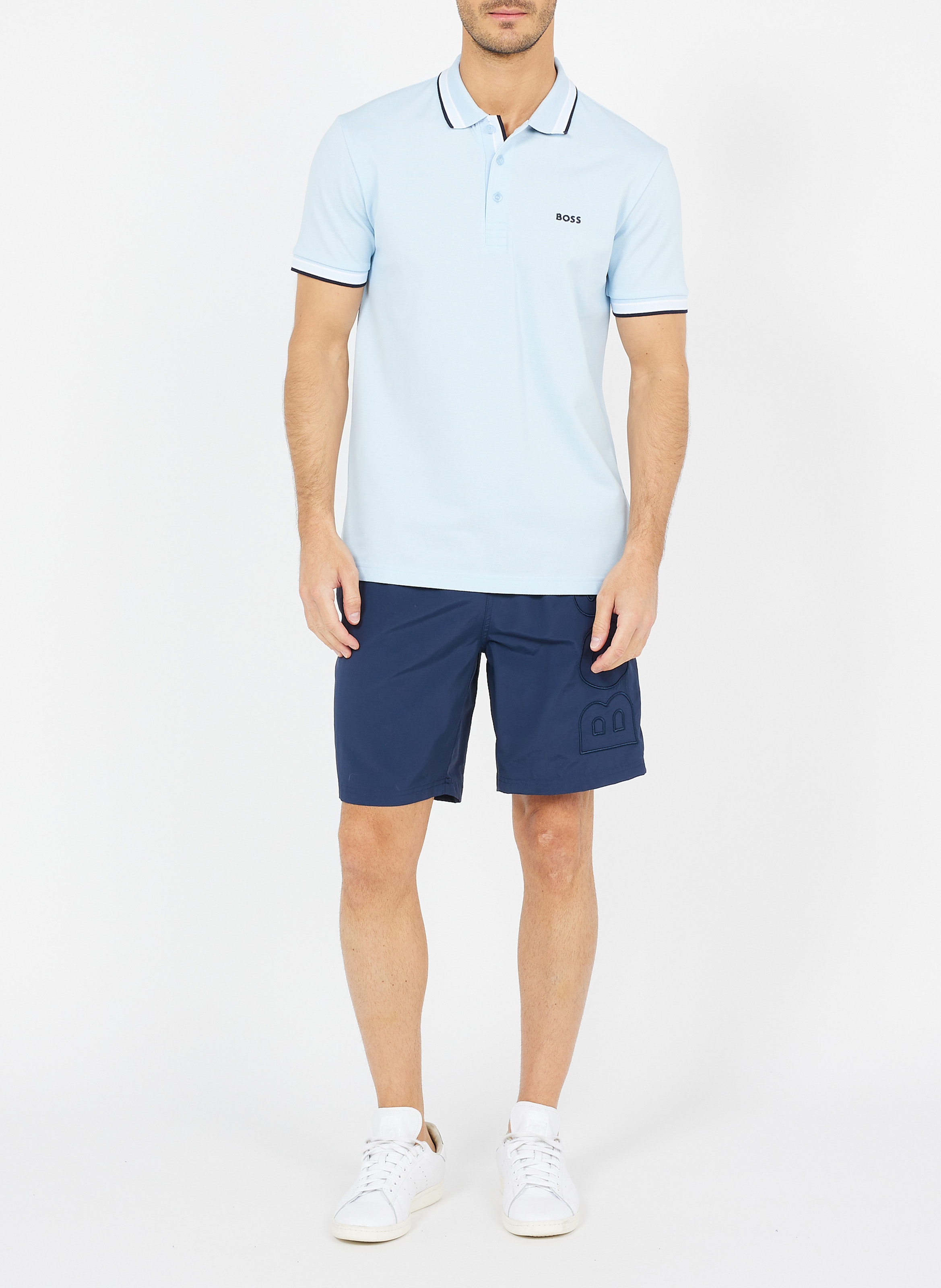 Short de bain BOSS Bleu