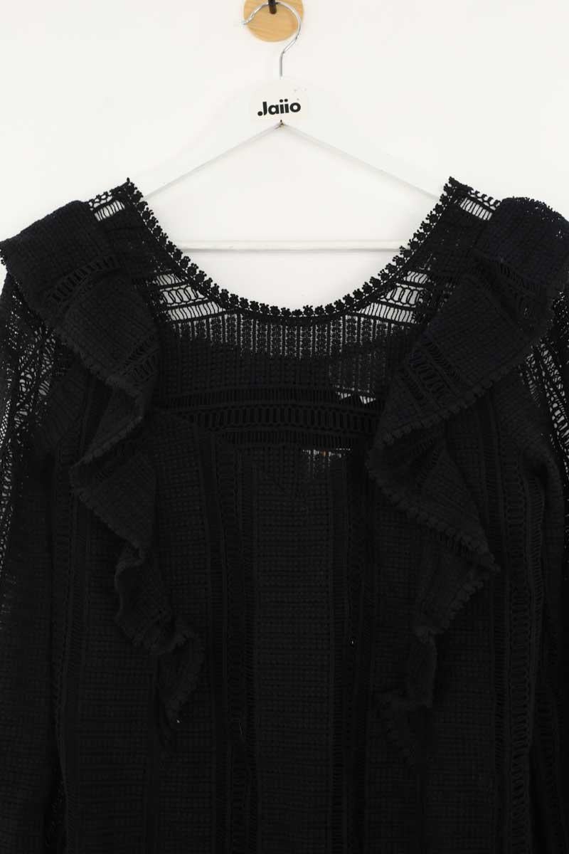 Cotton dress SEZANE - Seconde main Black