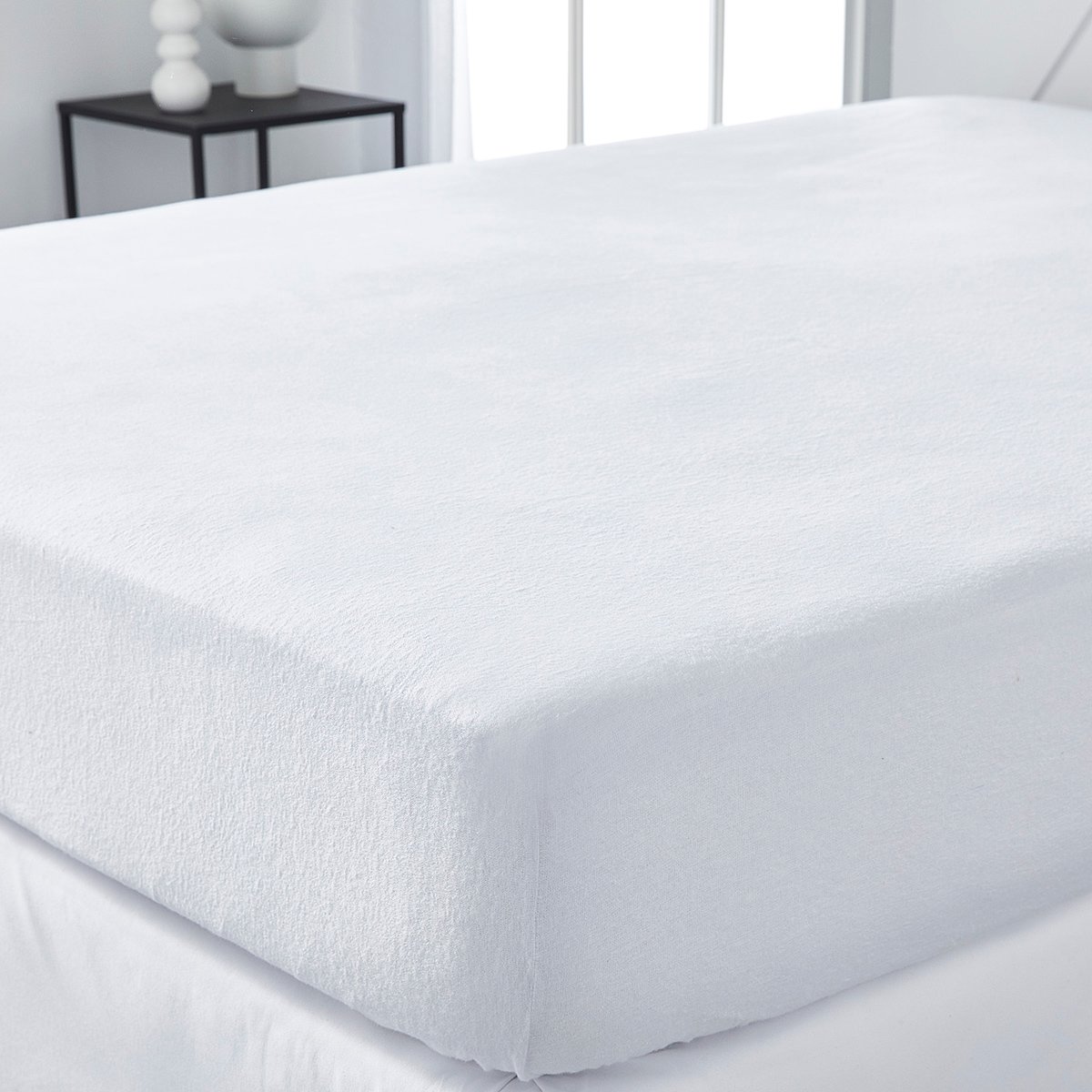 Absorbent cotton mattress protector TODAY LINGE DE MAISON White