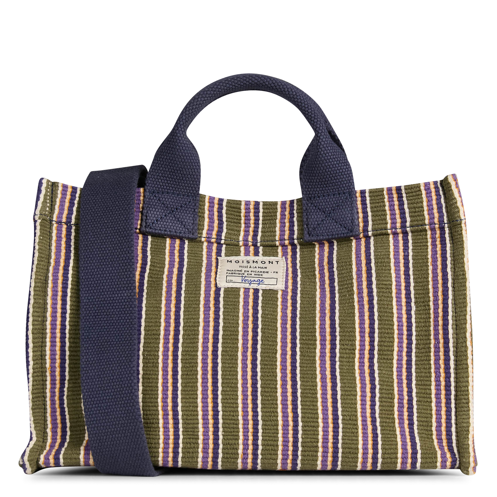 Mini cabas en coton N°45 Khaki