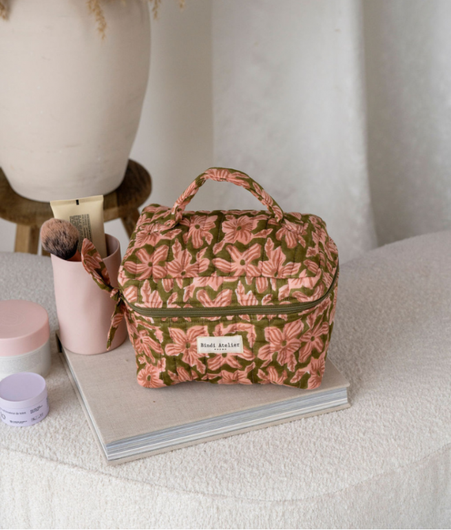 Toiletry bag BINDI ATELIER Green