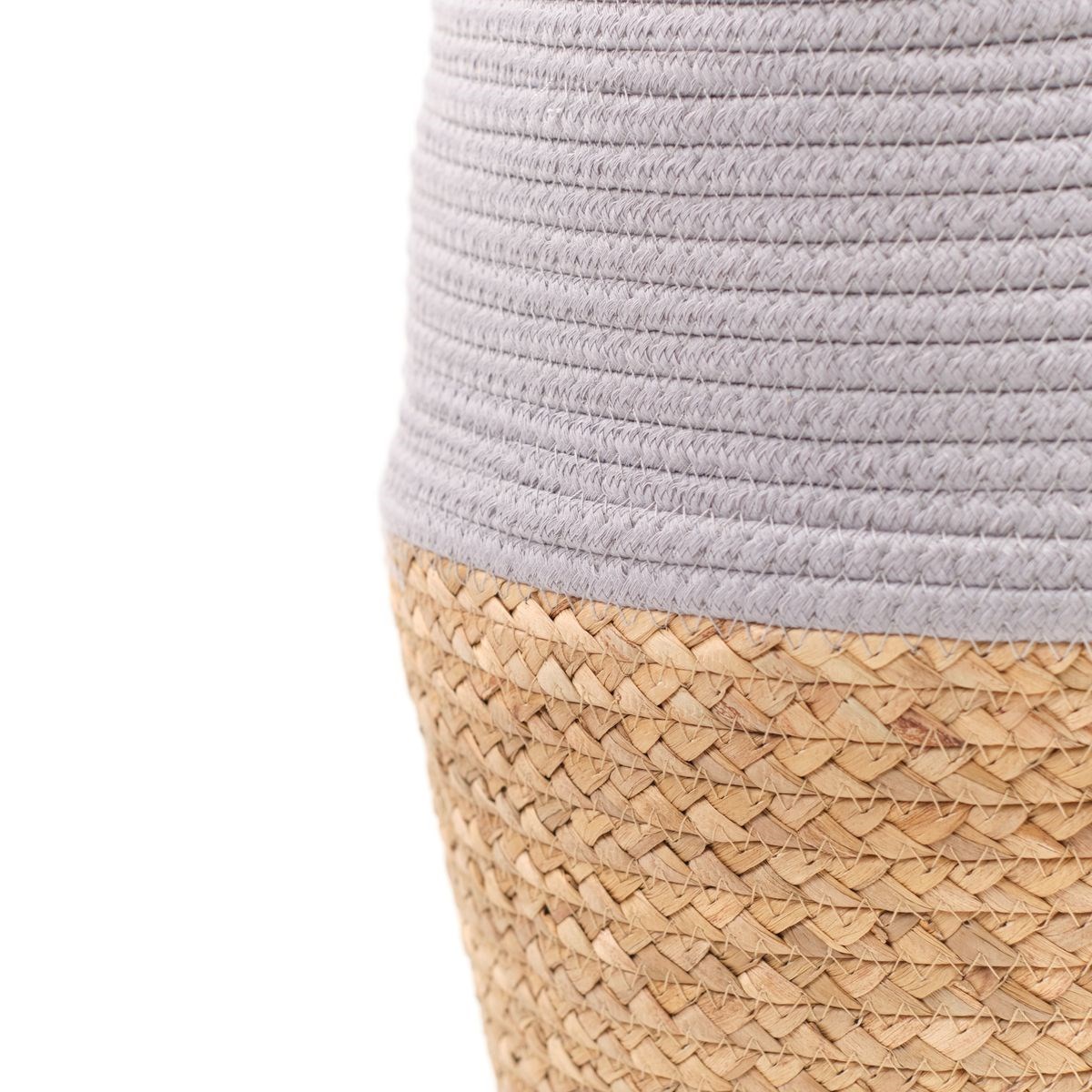 Panier long en coton FACTORY Gris