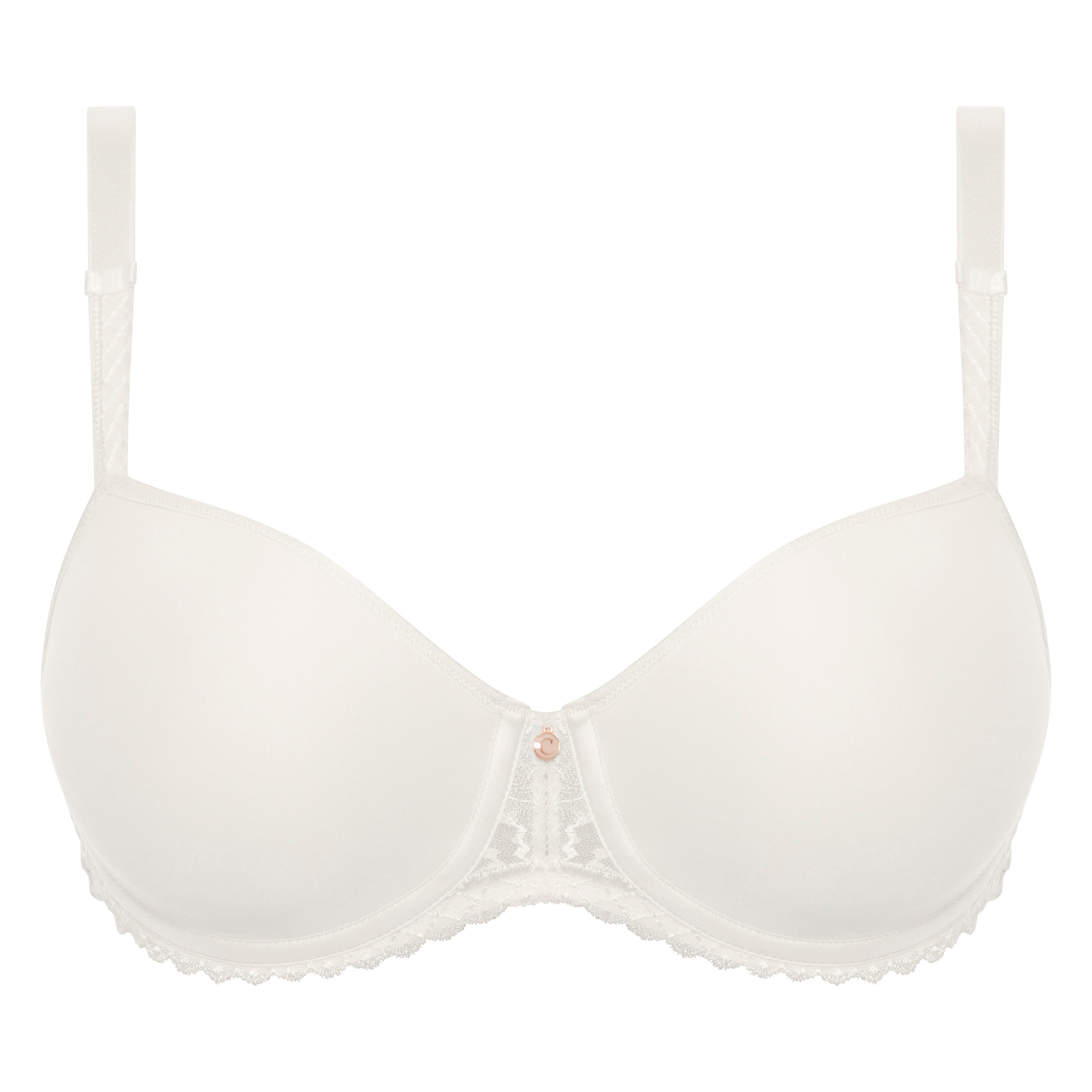 Memory foam half-cup bra CHANTELLE Beige