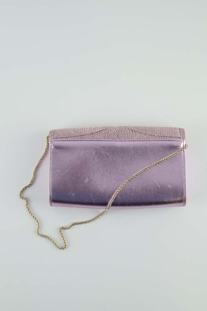 Patent leather clutch bag LK BENNETT - Seconde Main Pink