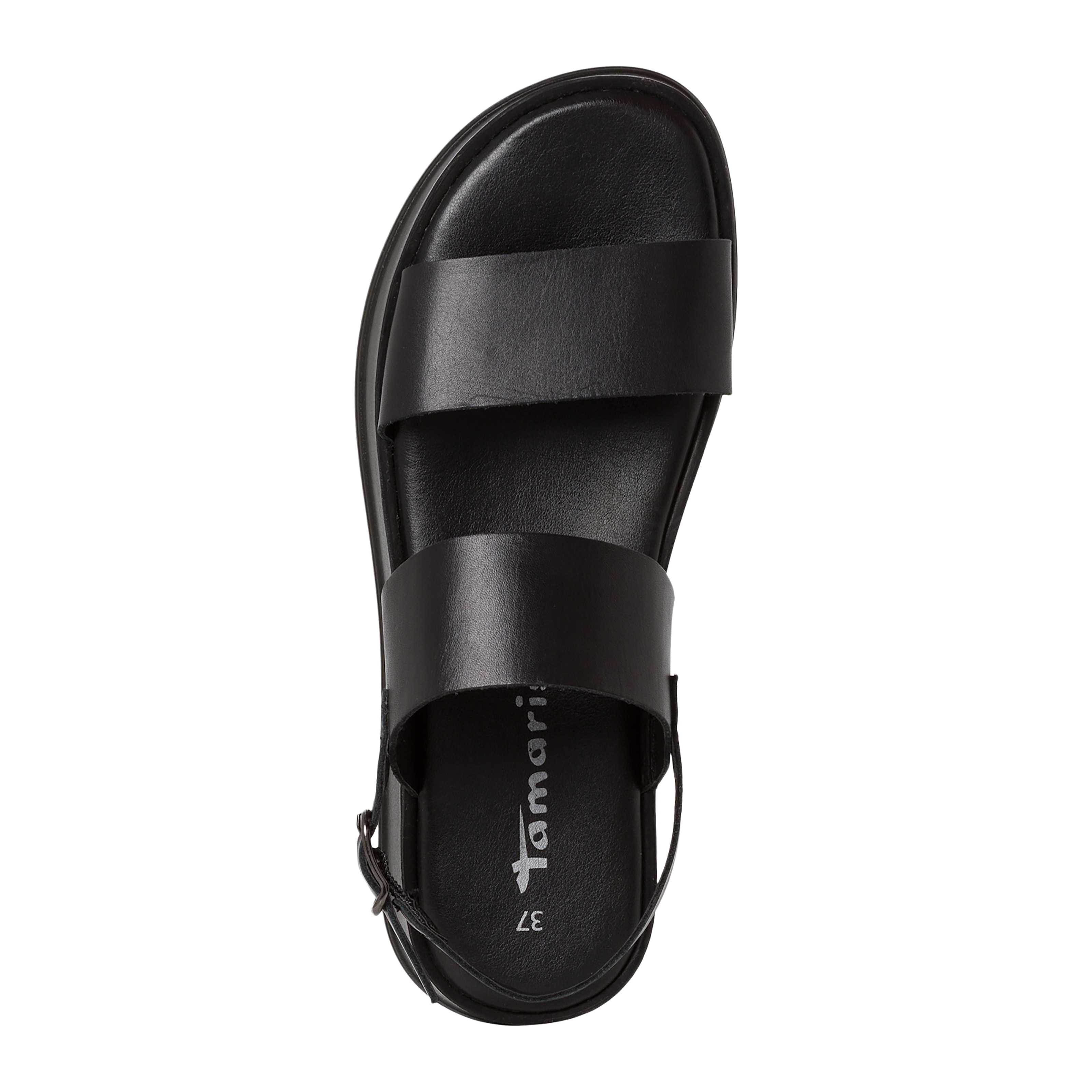 Faux leather sandals TAMARIS Black