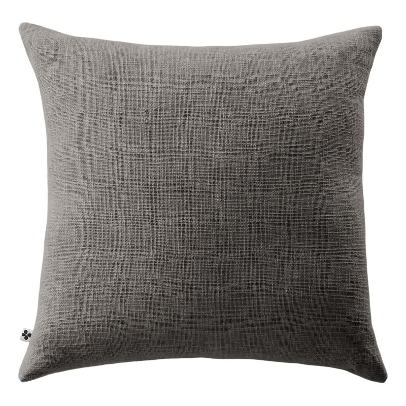 Coussin déco déhoussable 100% coton L'EFFET PAPILLON