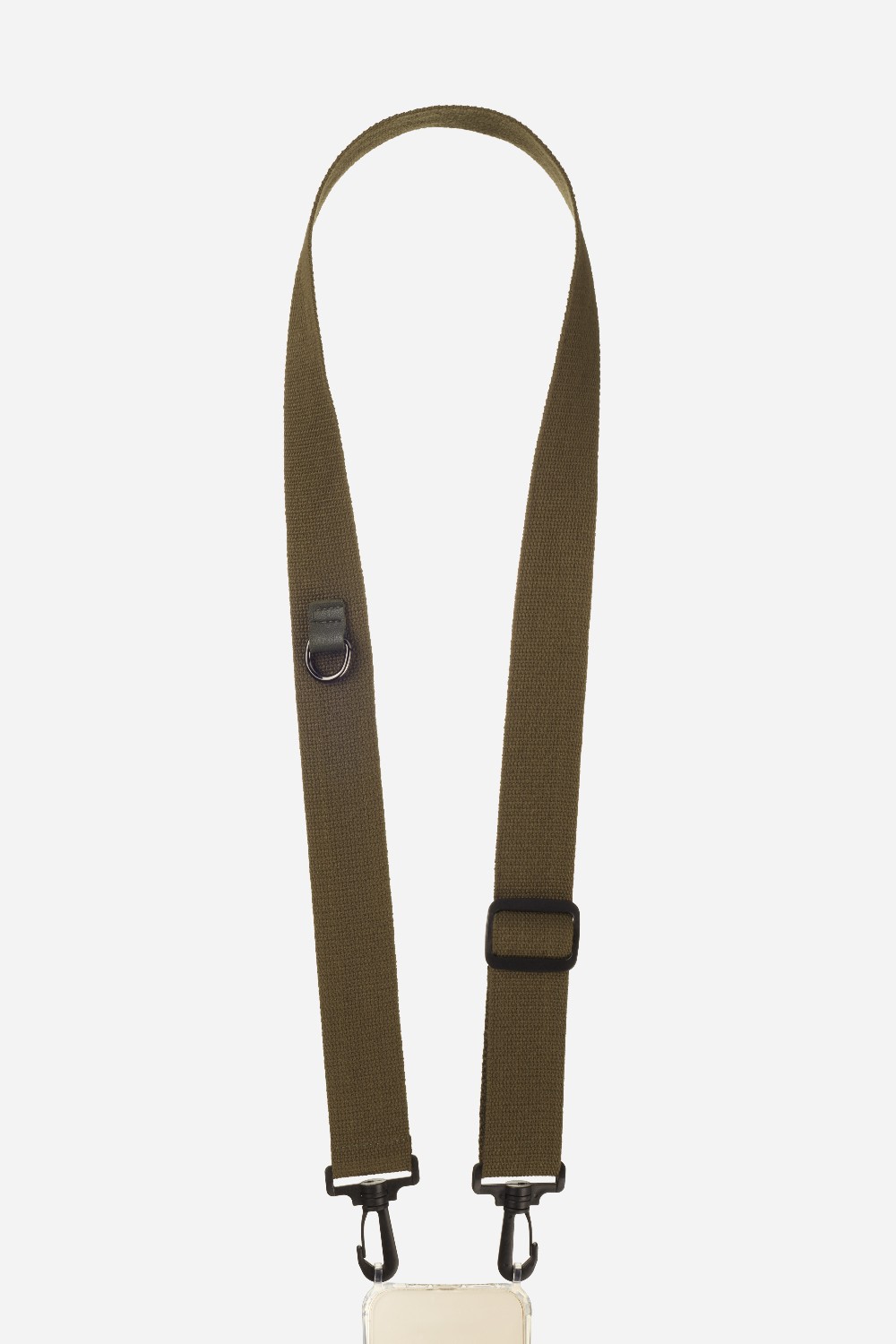 Cordon de téléphone en coton LA COQUE FRANCAISE Marron