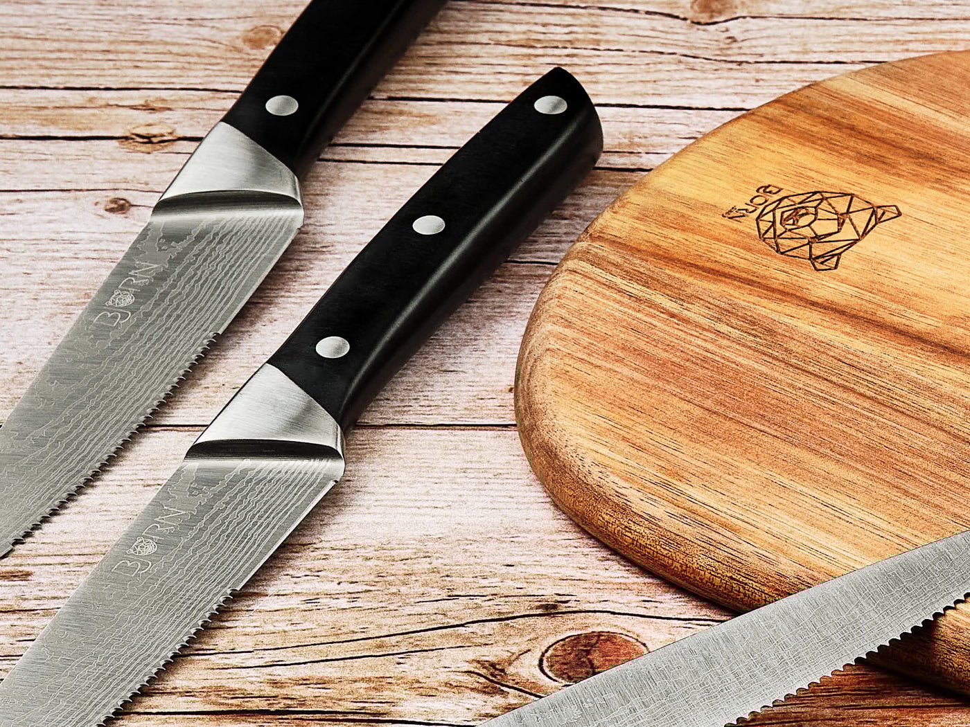 Erling Steak Knives - 6 pieces BJORN Black