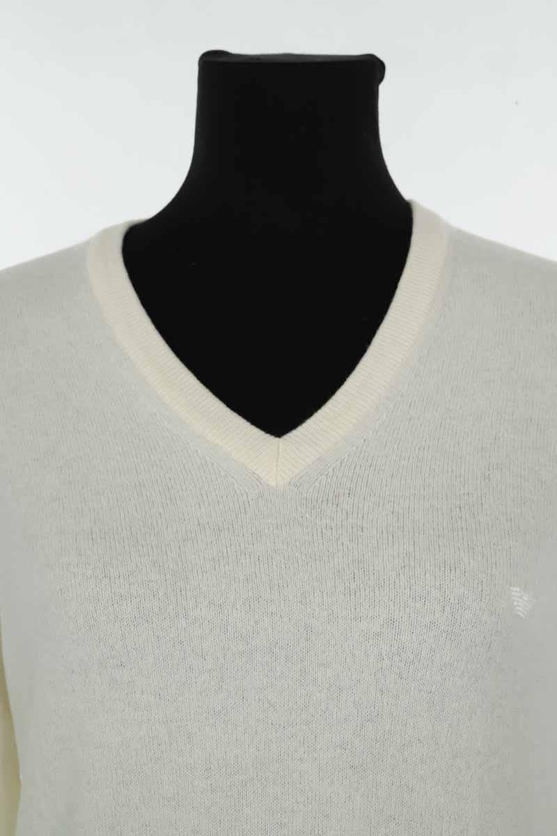 Cashmere sweater ARMANI - SECONDE MAIN Beige