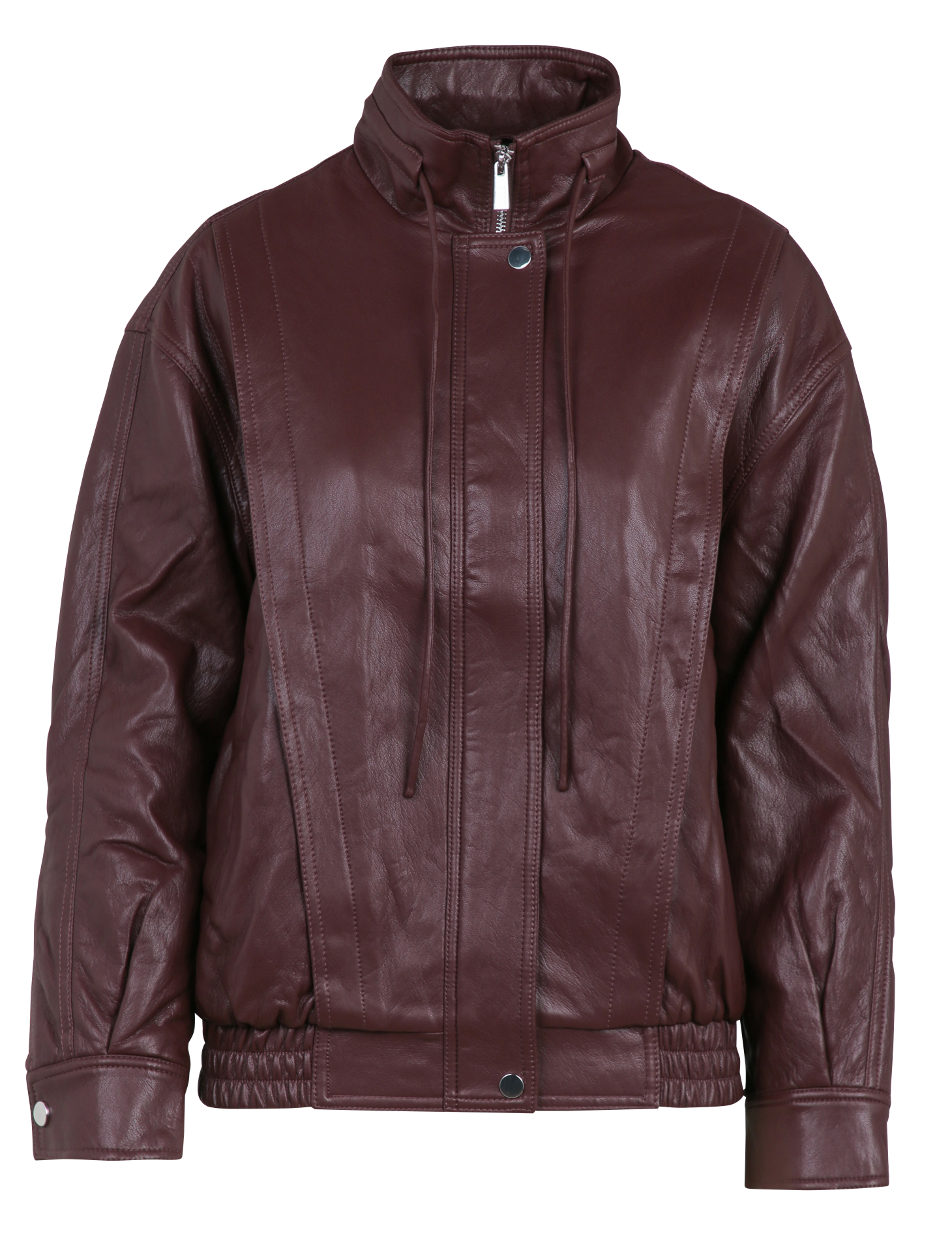 Jack met hoge kraag BERENICE Paars