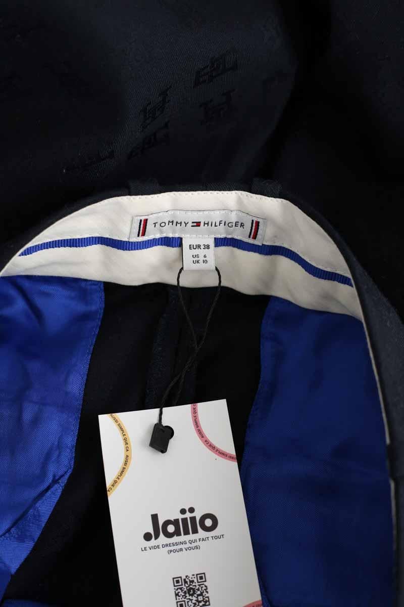 Cropped pants TOMMY HILFIGER - SECONDE MAIN Blue