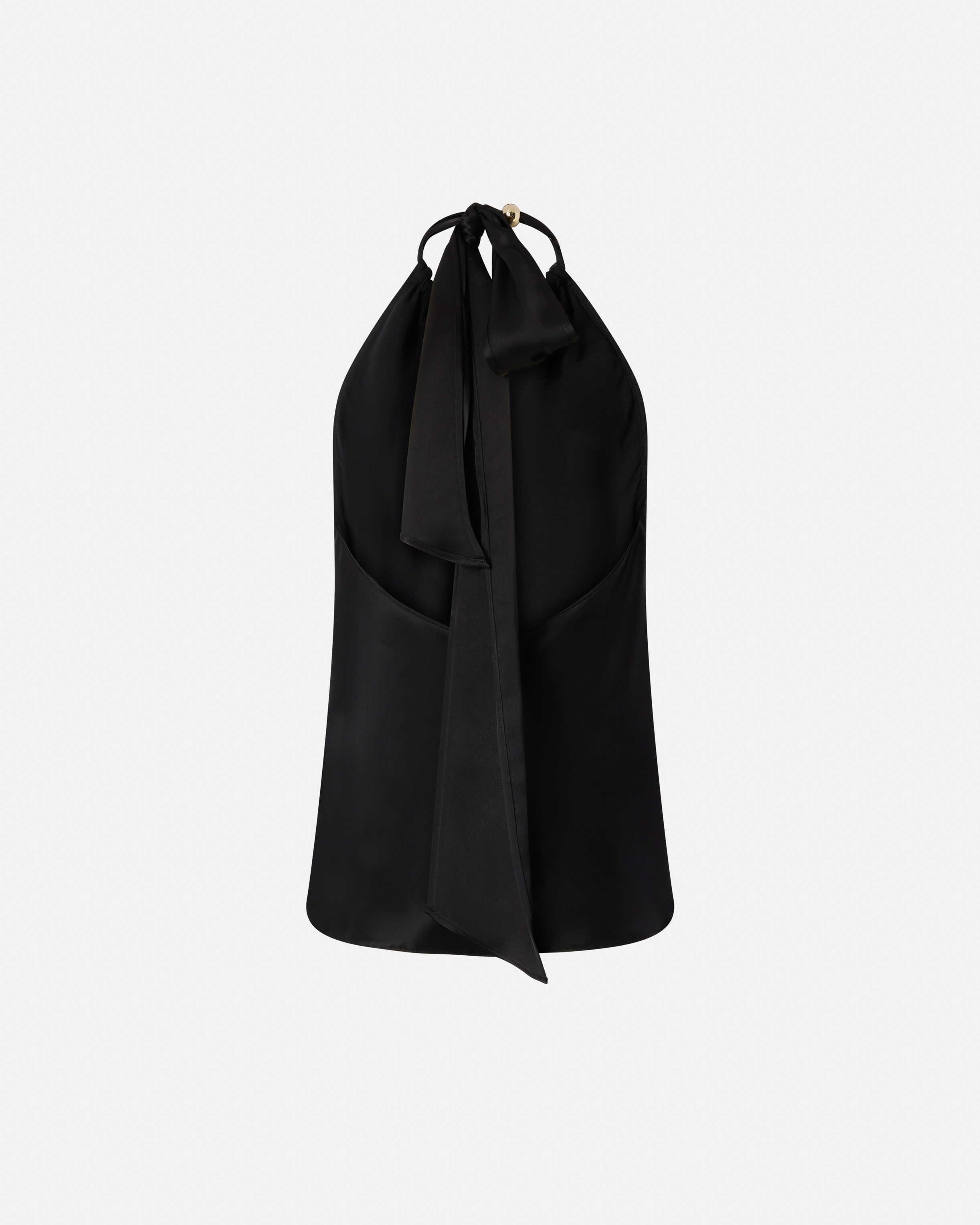 Backless top PINKO Black