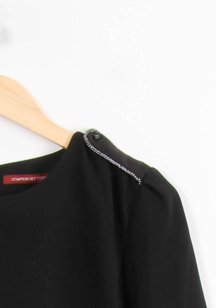 Robe courte & midi COMPTOIR DES COTONNIERS - Seconde main Noir