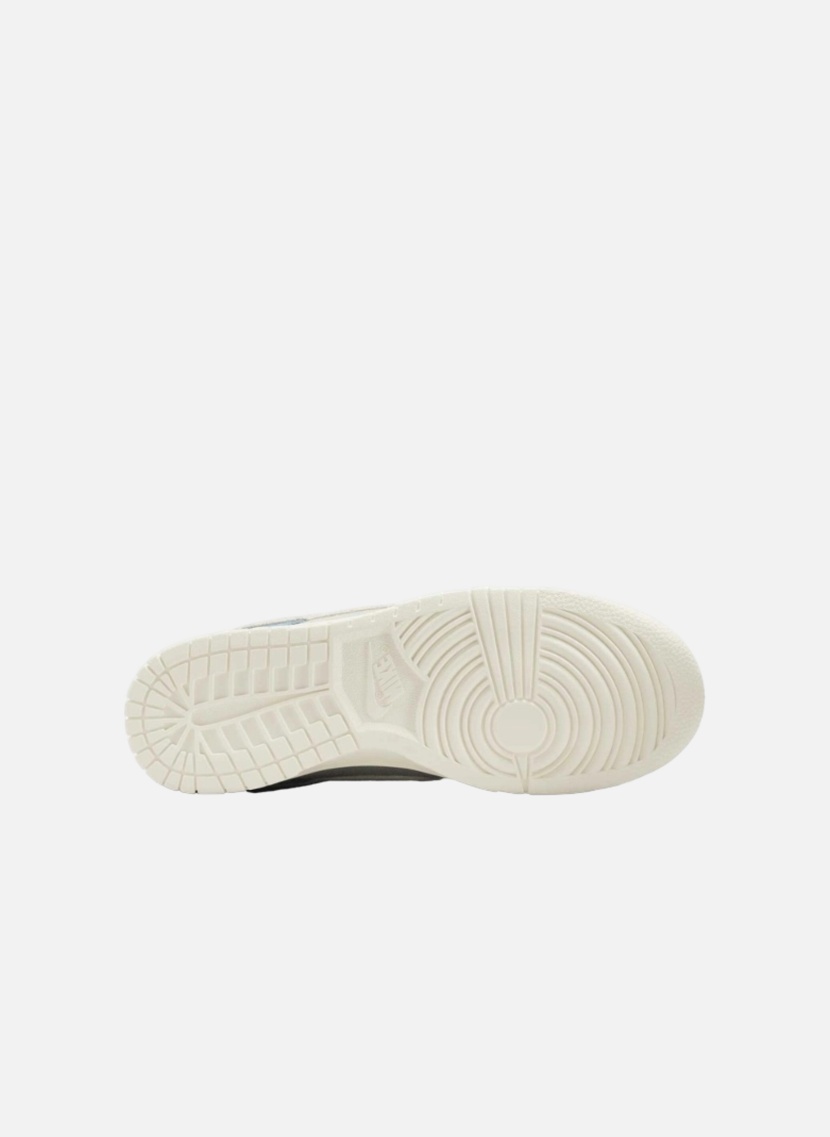 Leather low-top sneakers NIKE Blue