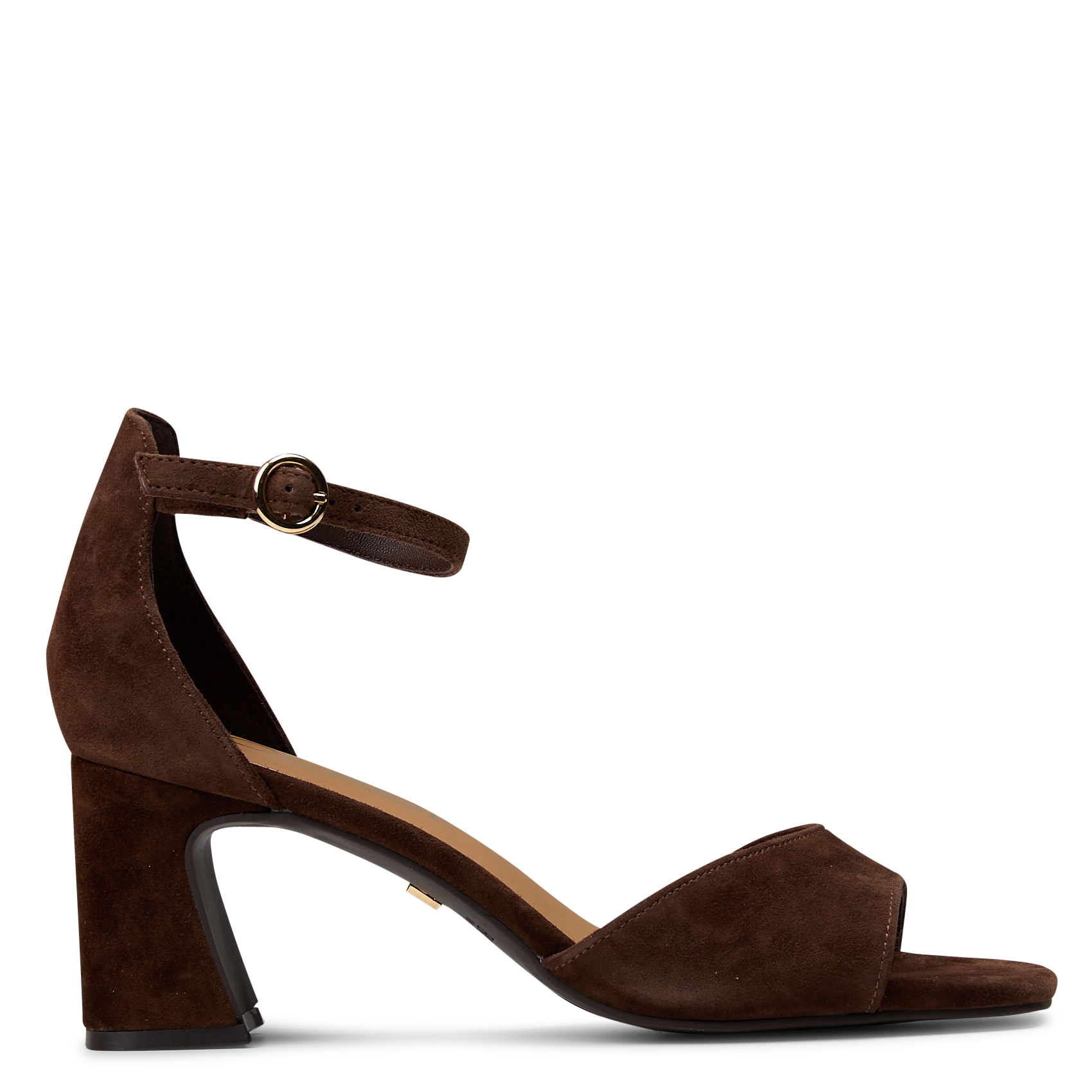 Sandalen aus Veloursleder, mit Absatz BOCAGE Braun