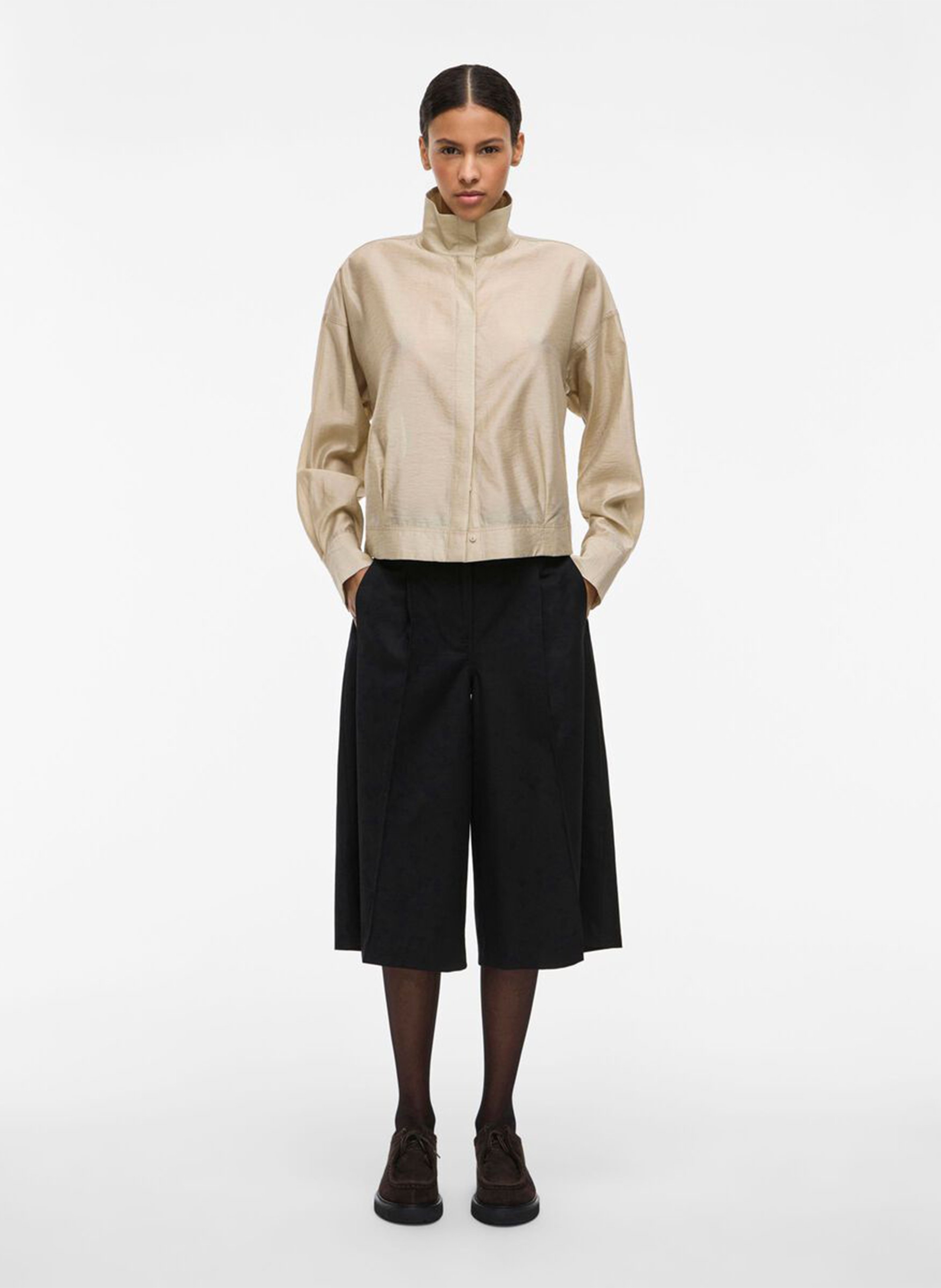 Bermuda droit ROUGE EDIT Gris