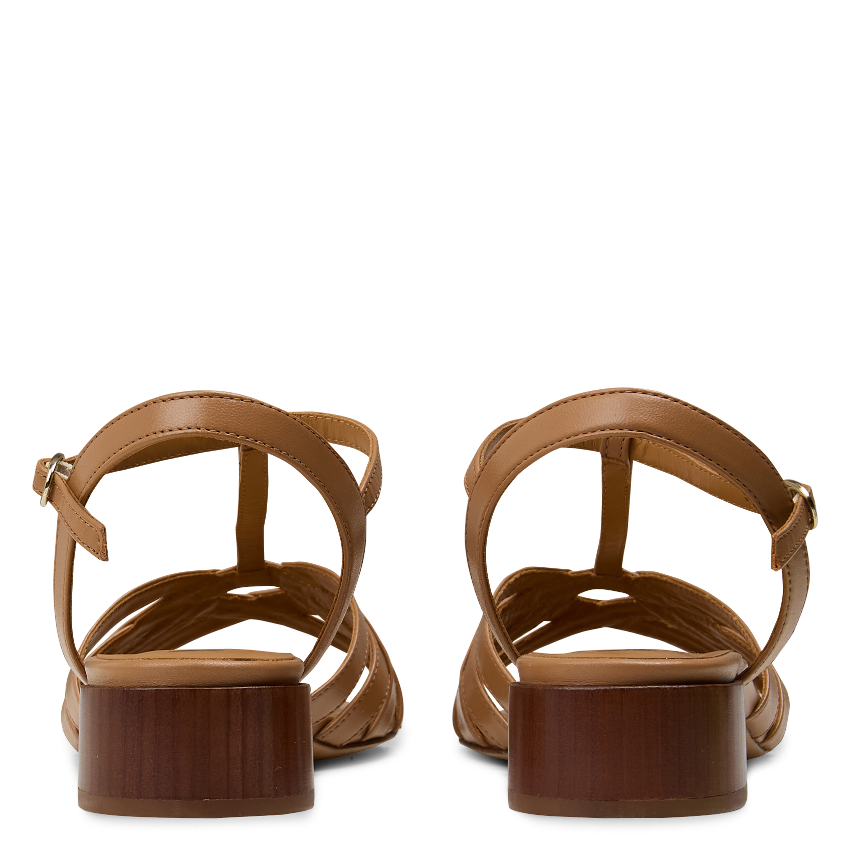 Alice - Ledersandalen mit Absatz BOBBIES Braun