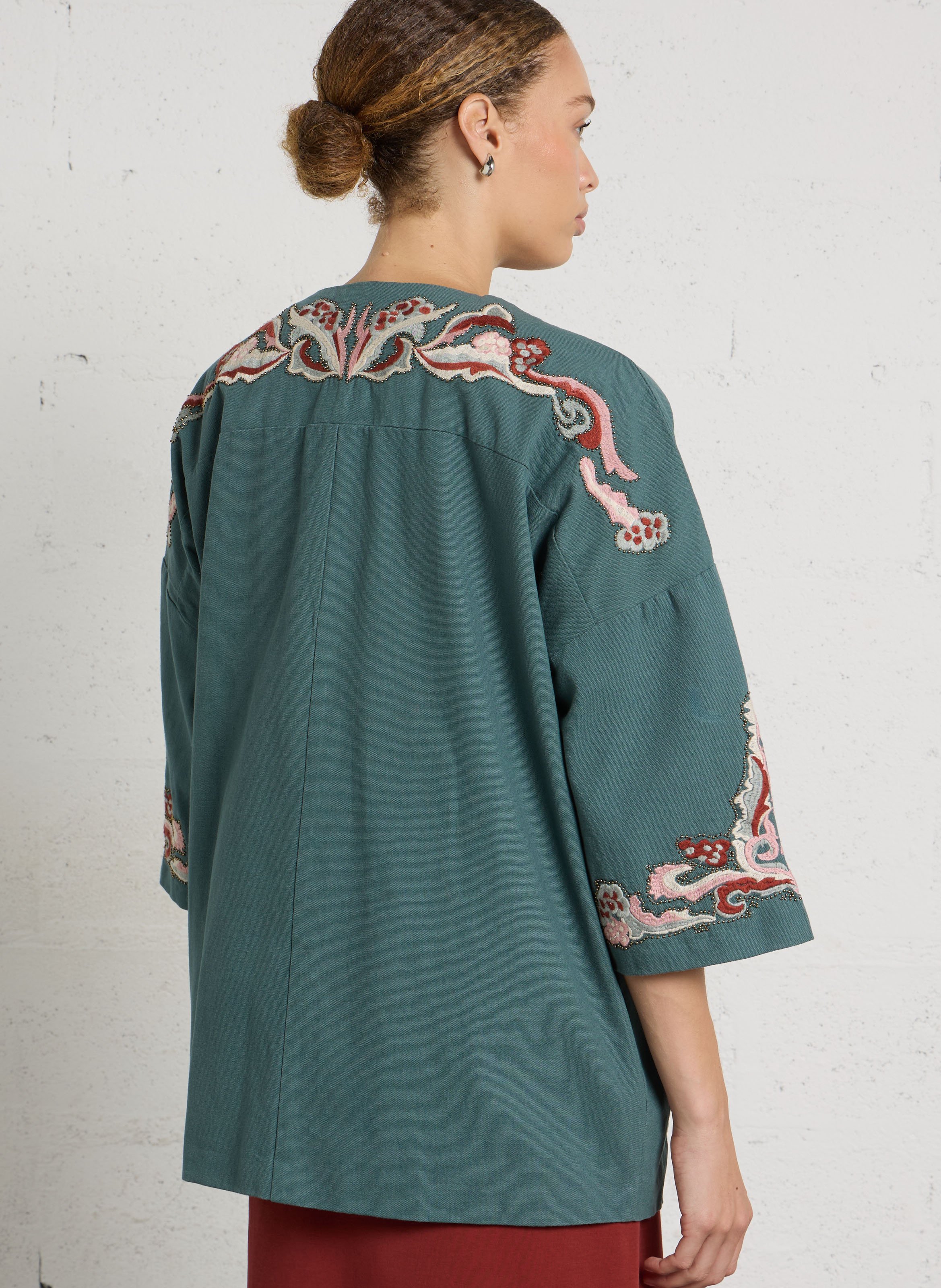 Safari-type jacket MAISON 123 Blue