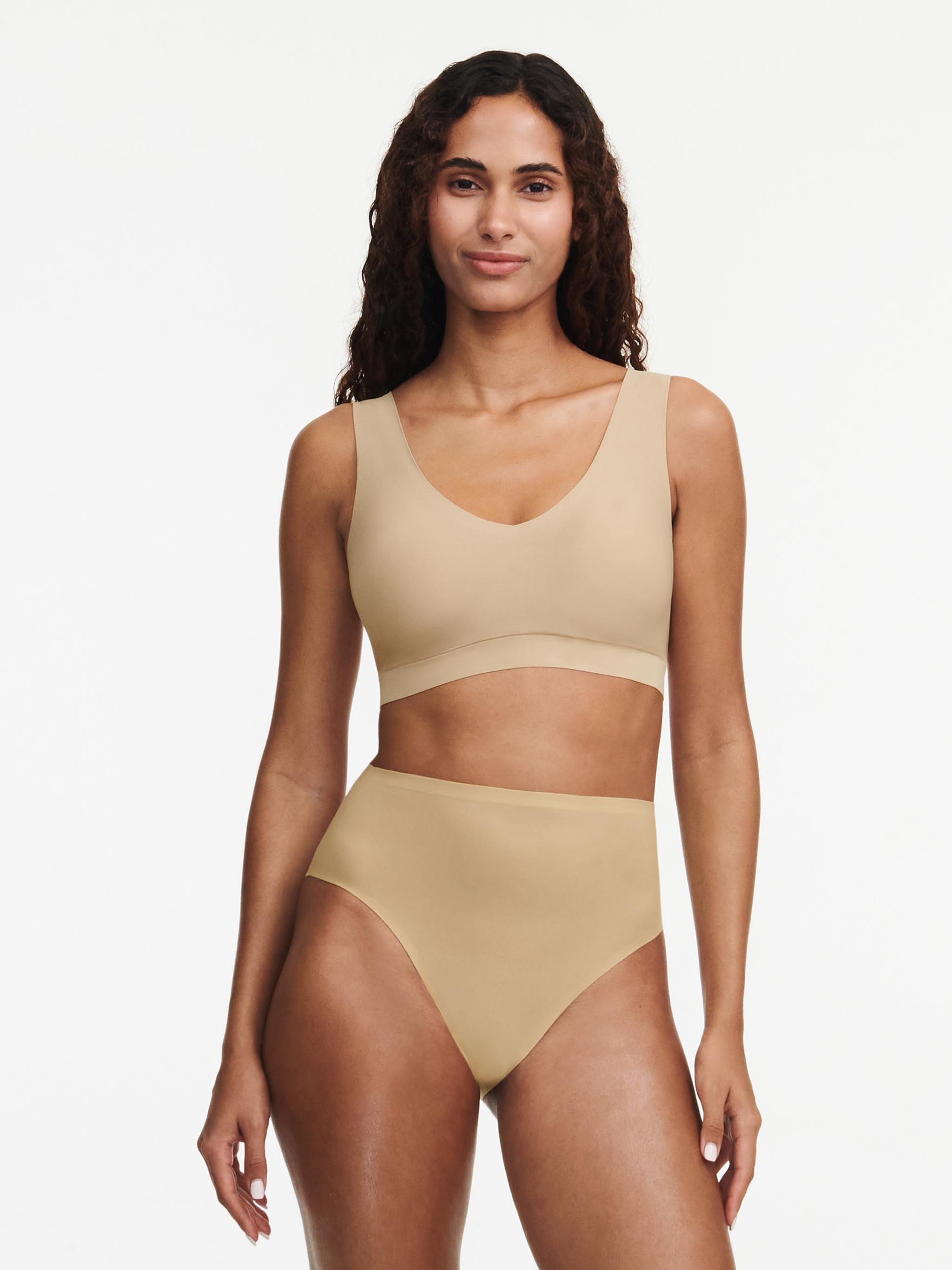 Scalloped panties CHANTELLE Beige
