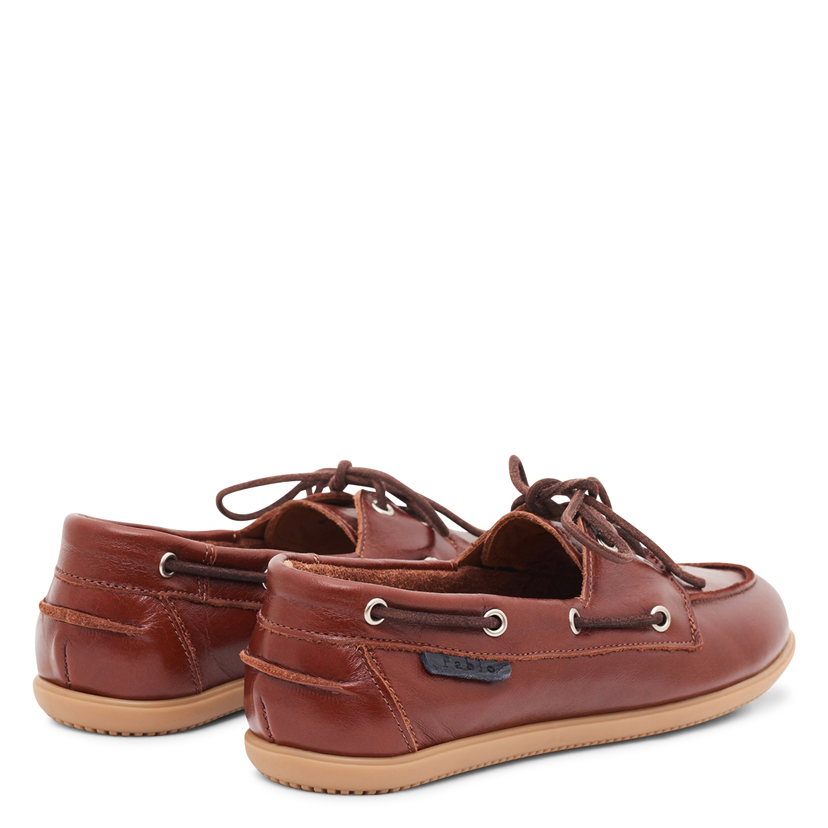 Segelschuhe aus Leder PABLO Braun