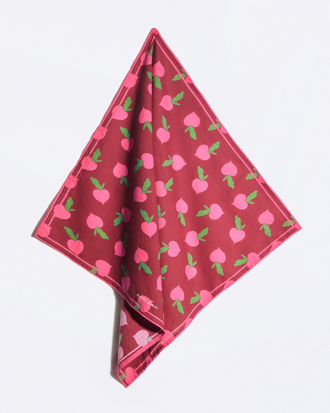 Radish Love Bandana EMOI EMOI Red