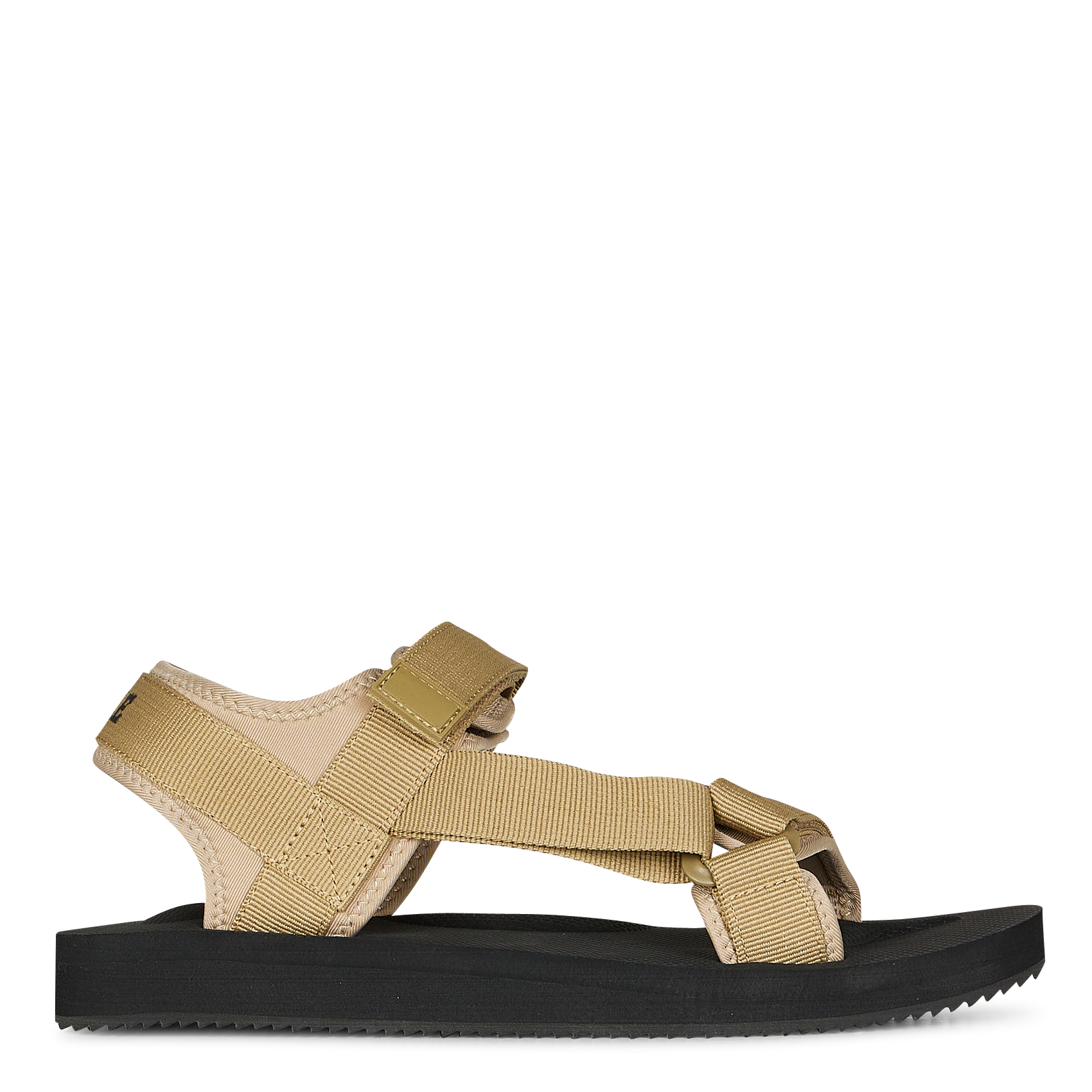 Sandales plates à scratch AIGLE Beige