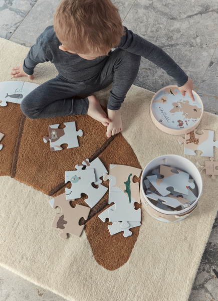 Cardboard puzzle OYOY LIVING DESIGN Blue