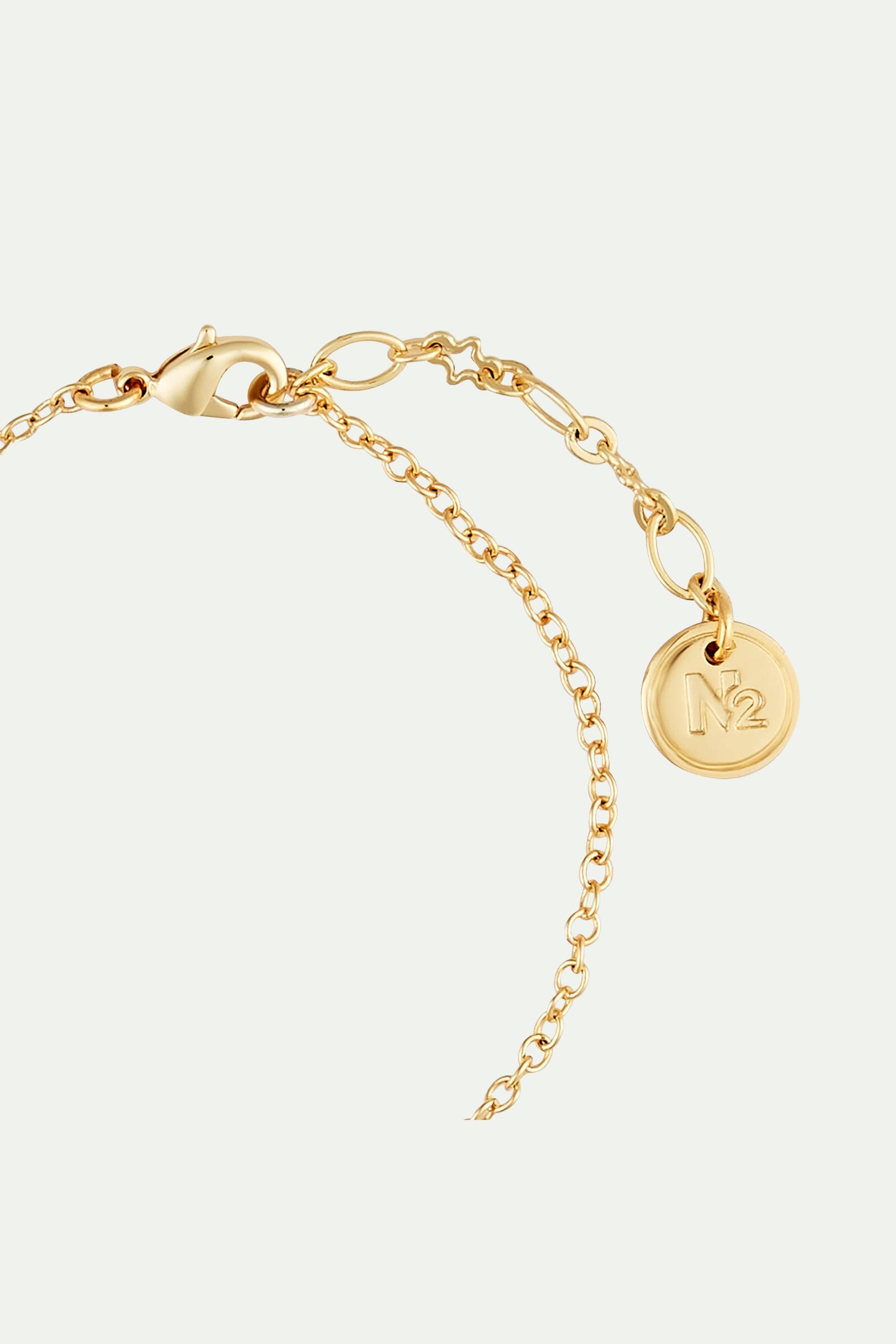 Bracelet fin soulier et cendrillon LES NEREIDES Bleu