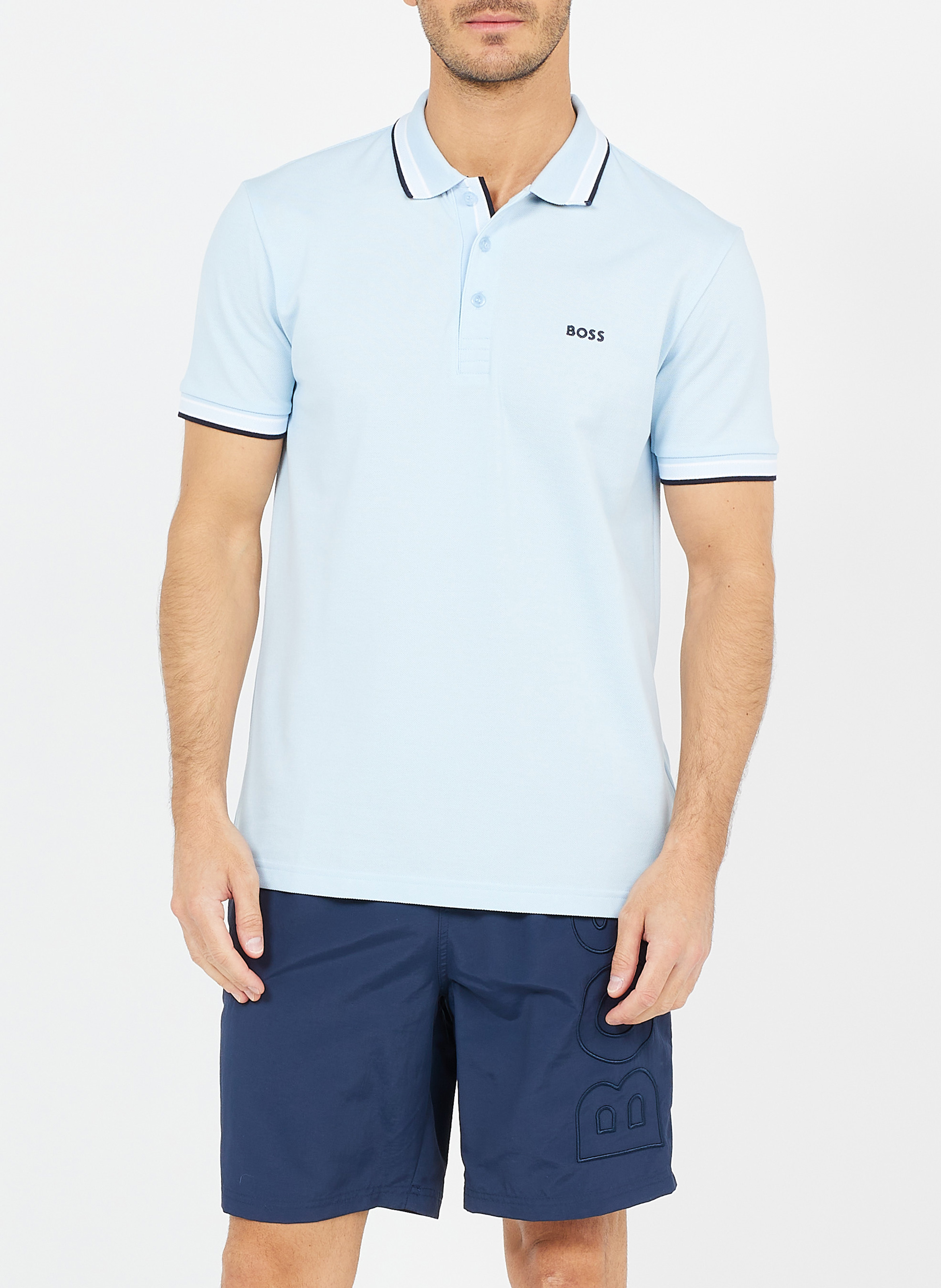 Short de bain BOSS Bleu