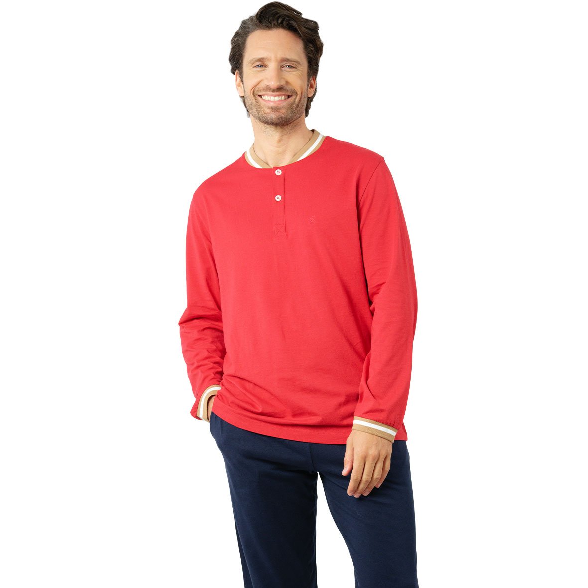 Short T-neck pajamas EMINENCE Multicolored