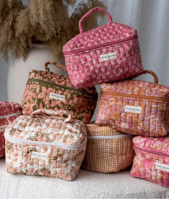 Toiletry bag BINDI ATELIER Green