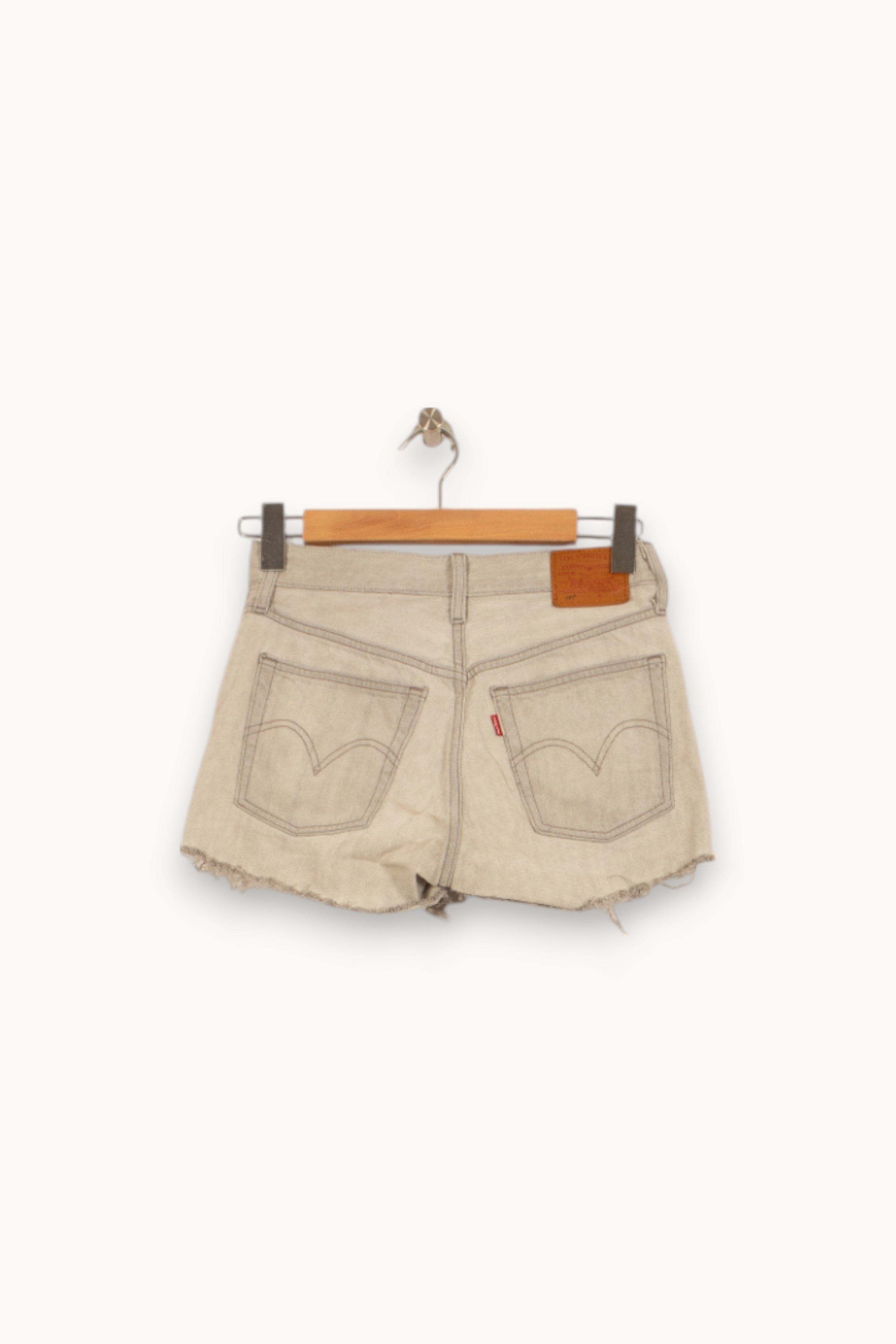 Cotton shorts LEVI'S - Seconde main Grey