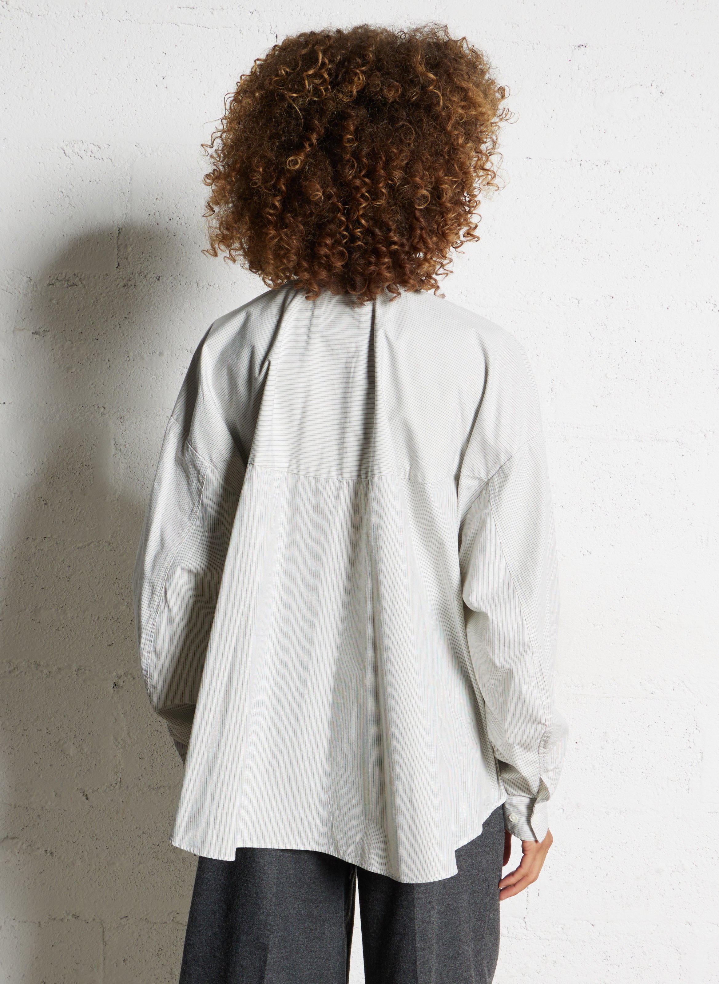 Katoenen oversized blouse BELLEROSE Blauw