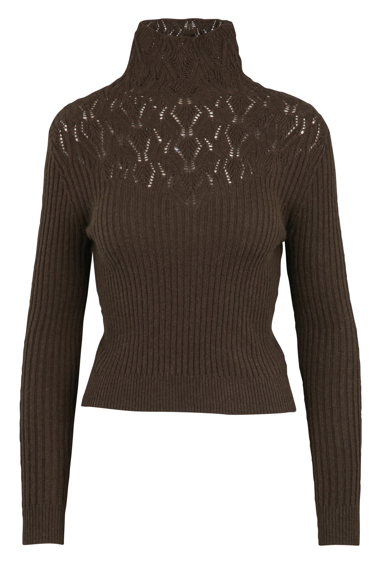 Pull col montant  SEE U SOON Kaki