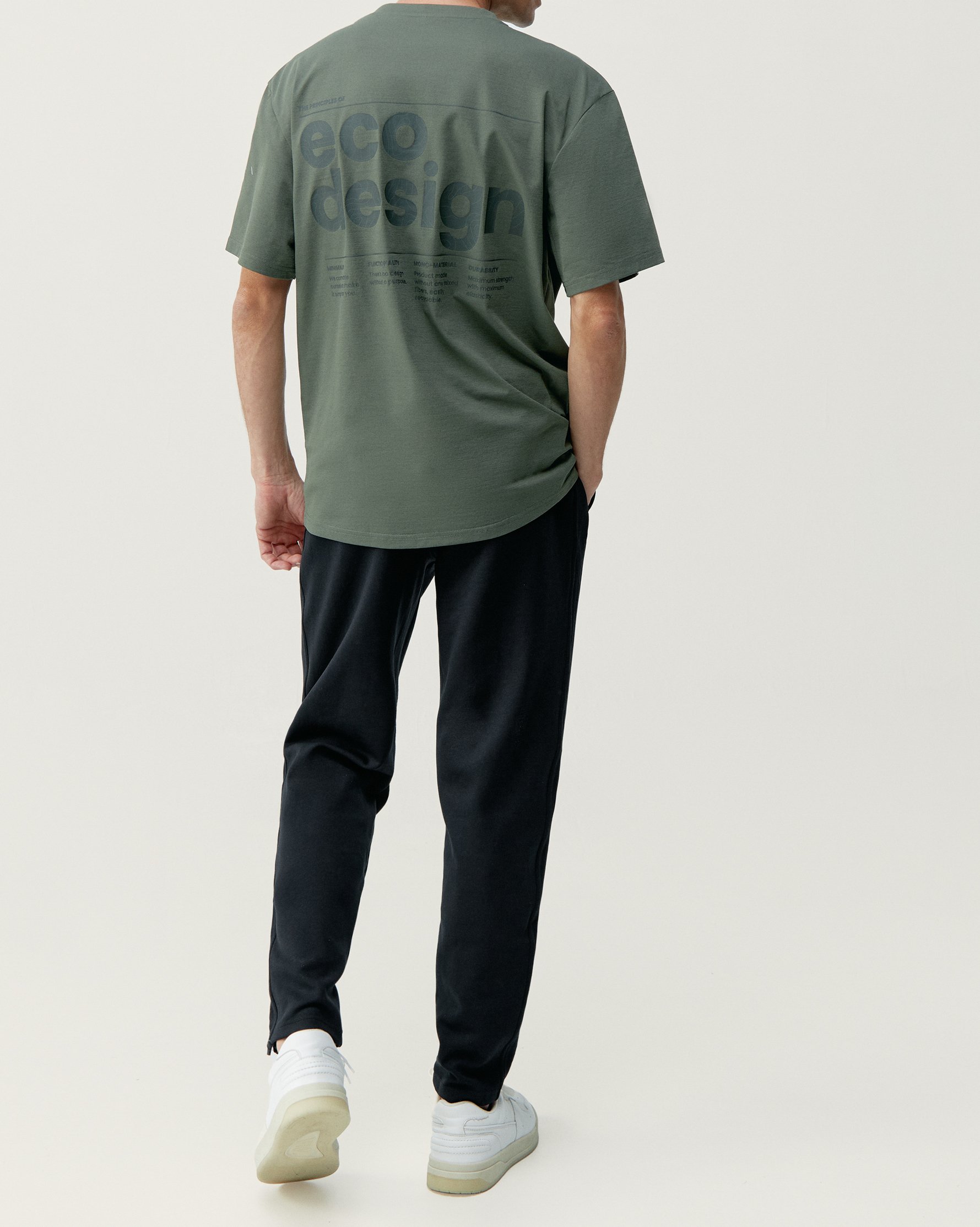 Oversized T-shirt BORN LIVING YOGA Green