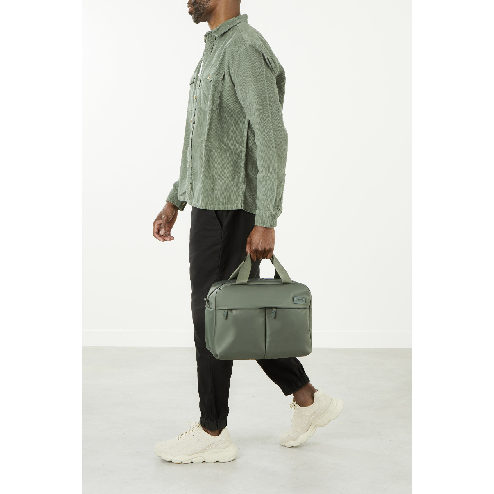 City feather travel bag size S LIPAULT Green