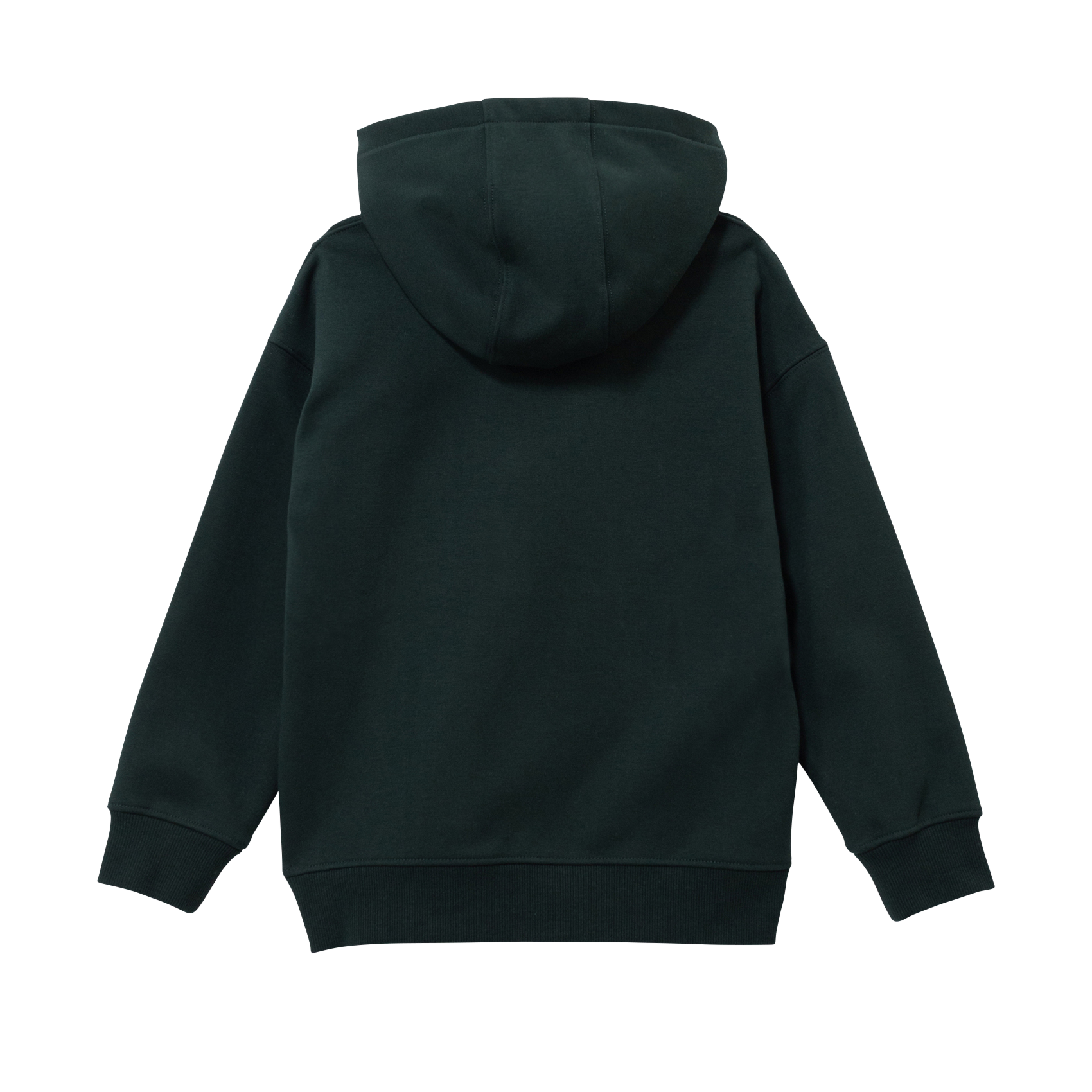 Printed straight fit hoodie IKKS JUNIOR Green