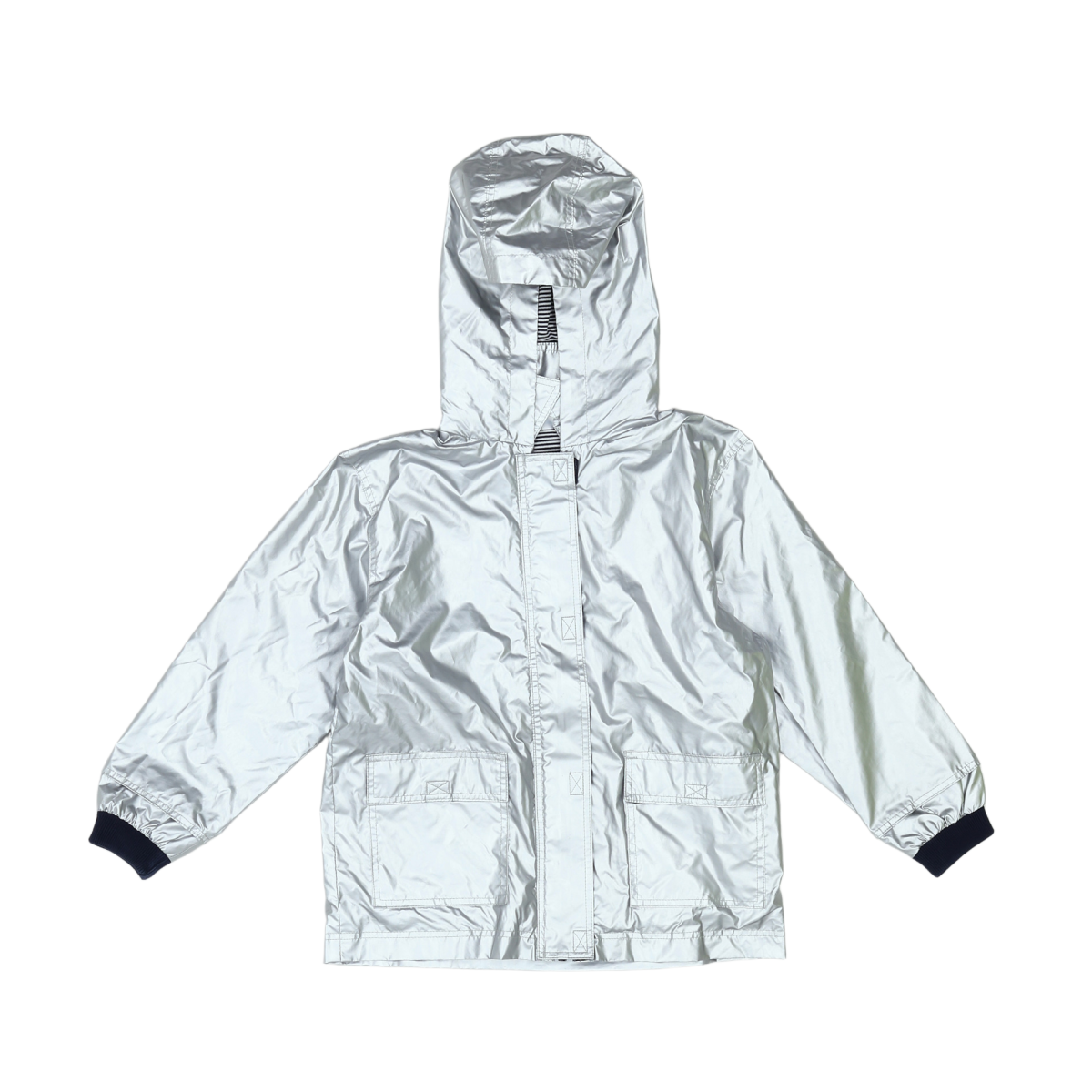 Silver Kids Raincoat - 5 years PETIT BATEAU - Seconde Main Silver