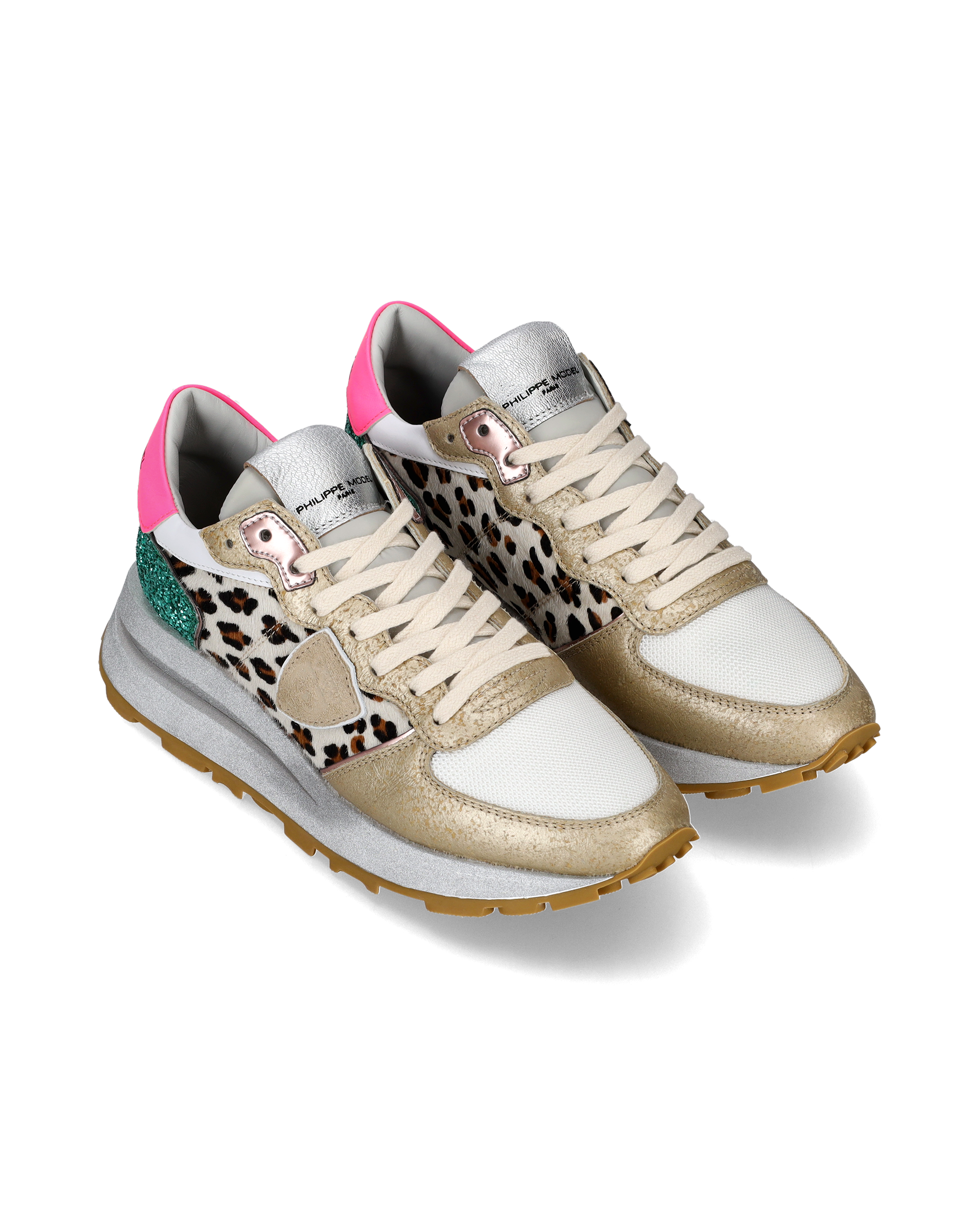 High-top running sneakers PHILIPPE MODEL Pink