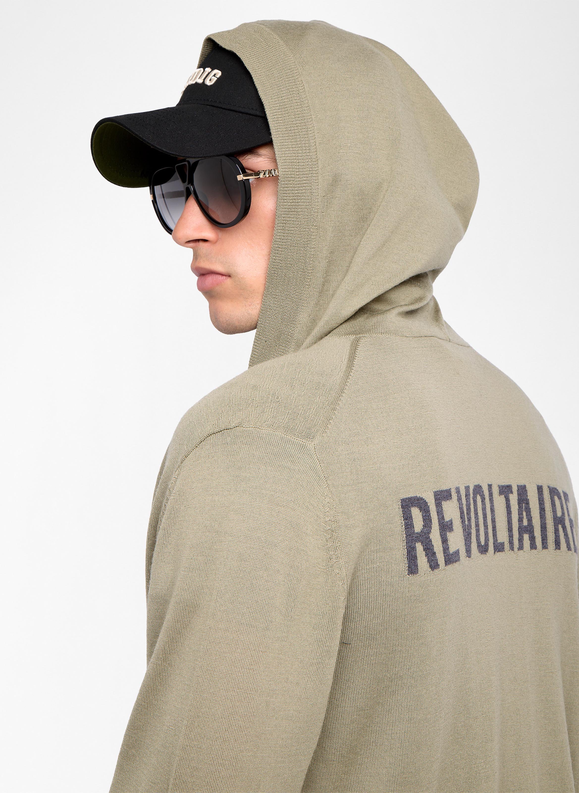 Round-neck wool cardigan ZADIG&VOLTAIRE Green