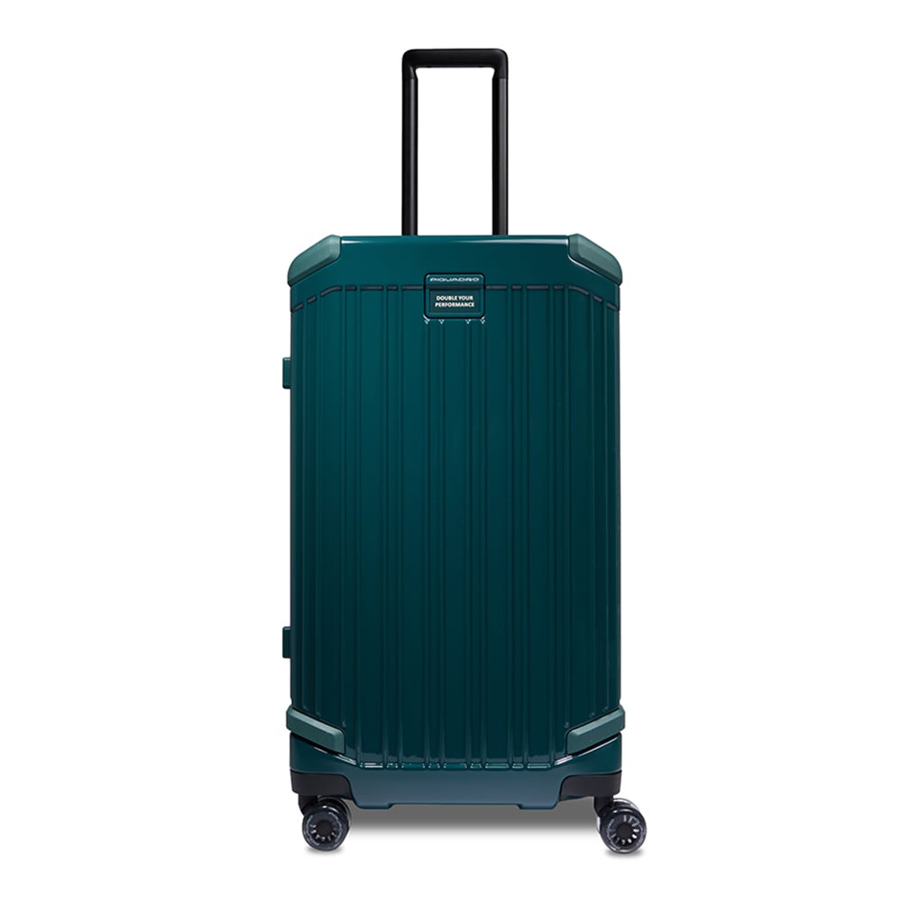 Trunk model 4-wheel trolley suitcase with TSA lock, small size PIQUADRO
